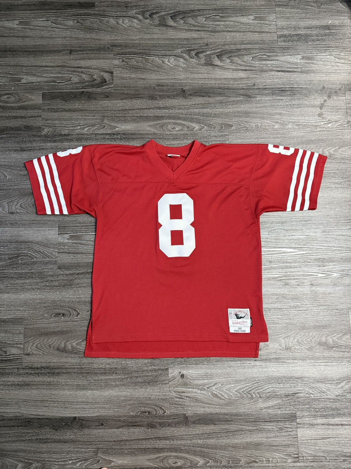 Mitchell & Ness San Francisco 49ers Steve Young Jersey Throwback Size US XL / EU 56 / 4 - 2 Thumbnail