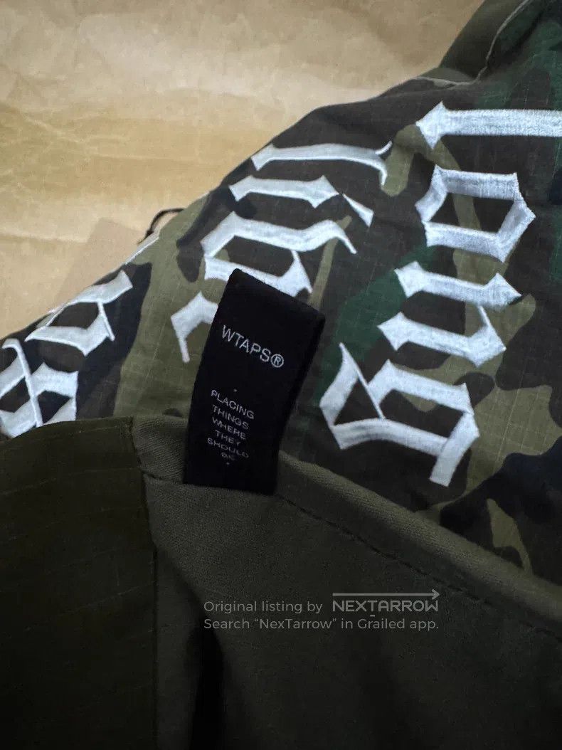 Wtaps Wtaps Ten-Pocket Military Green Jacket Size US M / EU 48-50 / 2 - 6 Thumbnail