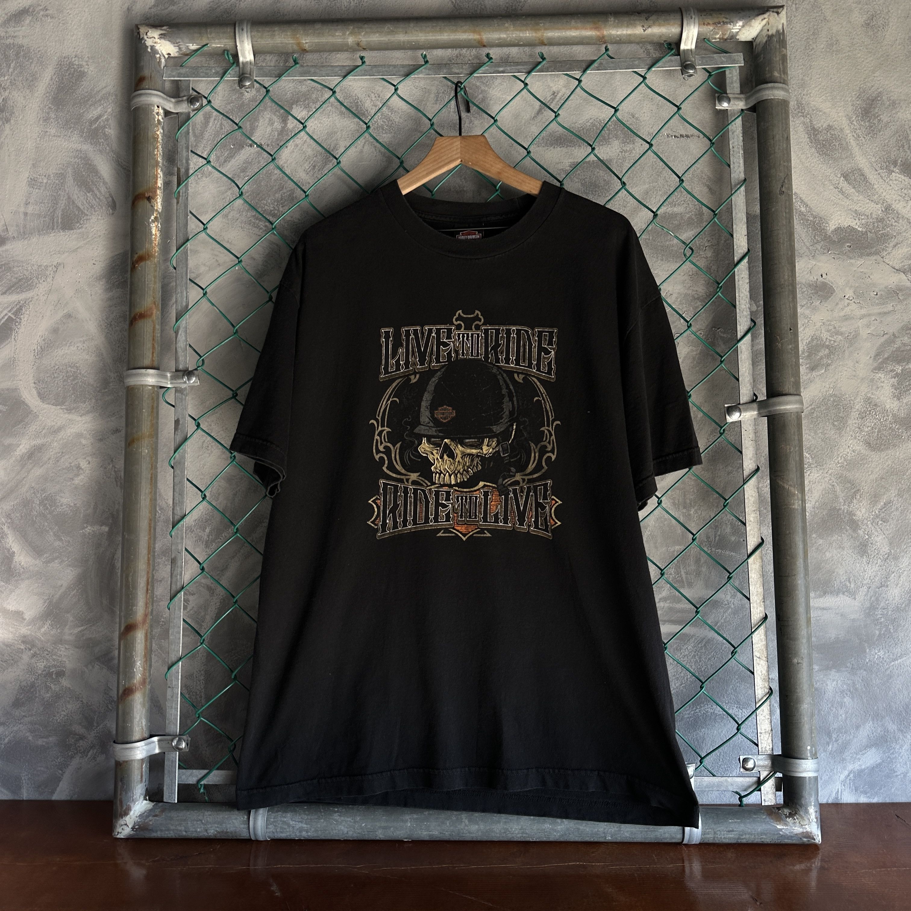 Harley Davidson Vintage Harley Davidson T Shirt Mens XL Black Skull Cancun Size US XL / EU 56 / 4 - 1 Thumbnail