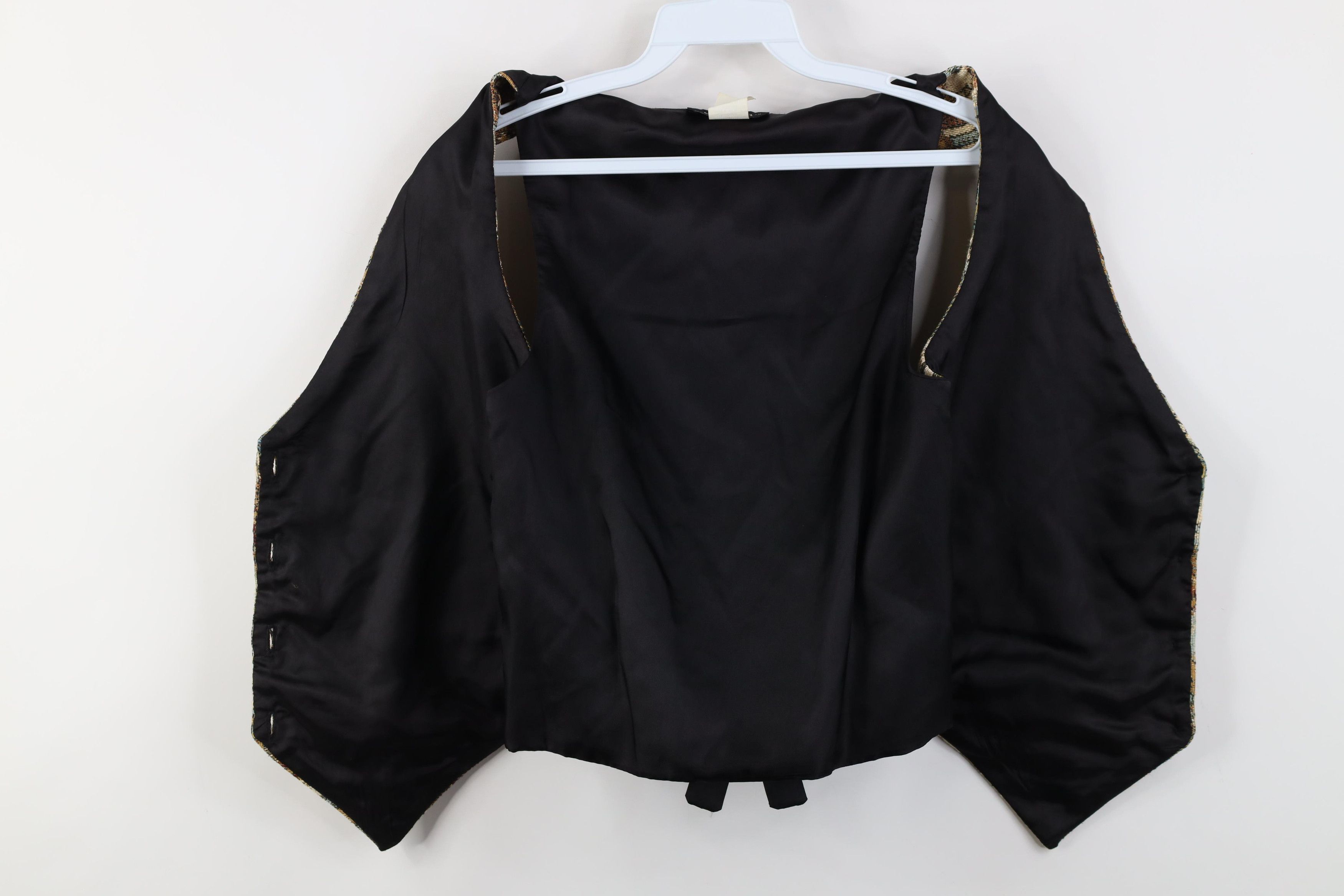 Vintage Vintage 90s Streetwear Sun Star Tie Back Vest Jacket Size S / US 4 / IT 40 - 8 Thumbnail
