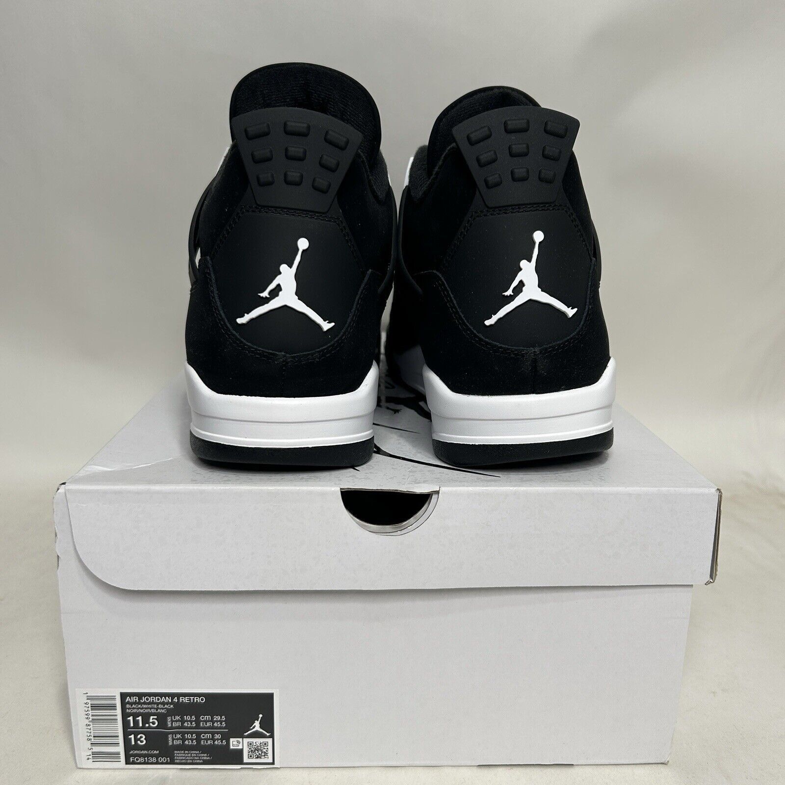 Jordan Brand Nike Air Jordan 4 Retro “White Thunder” 2024 Size US 11.5 / EU 44-45 - 4 Thumbnail
