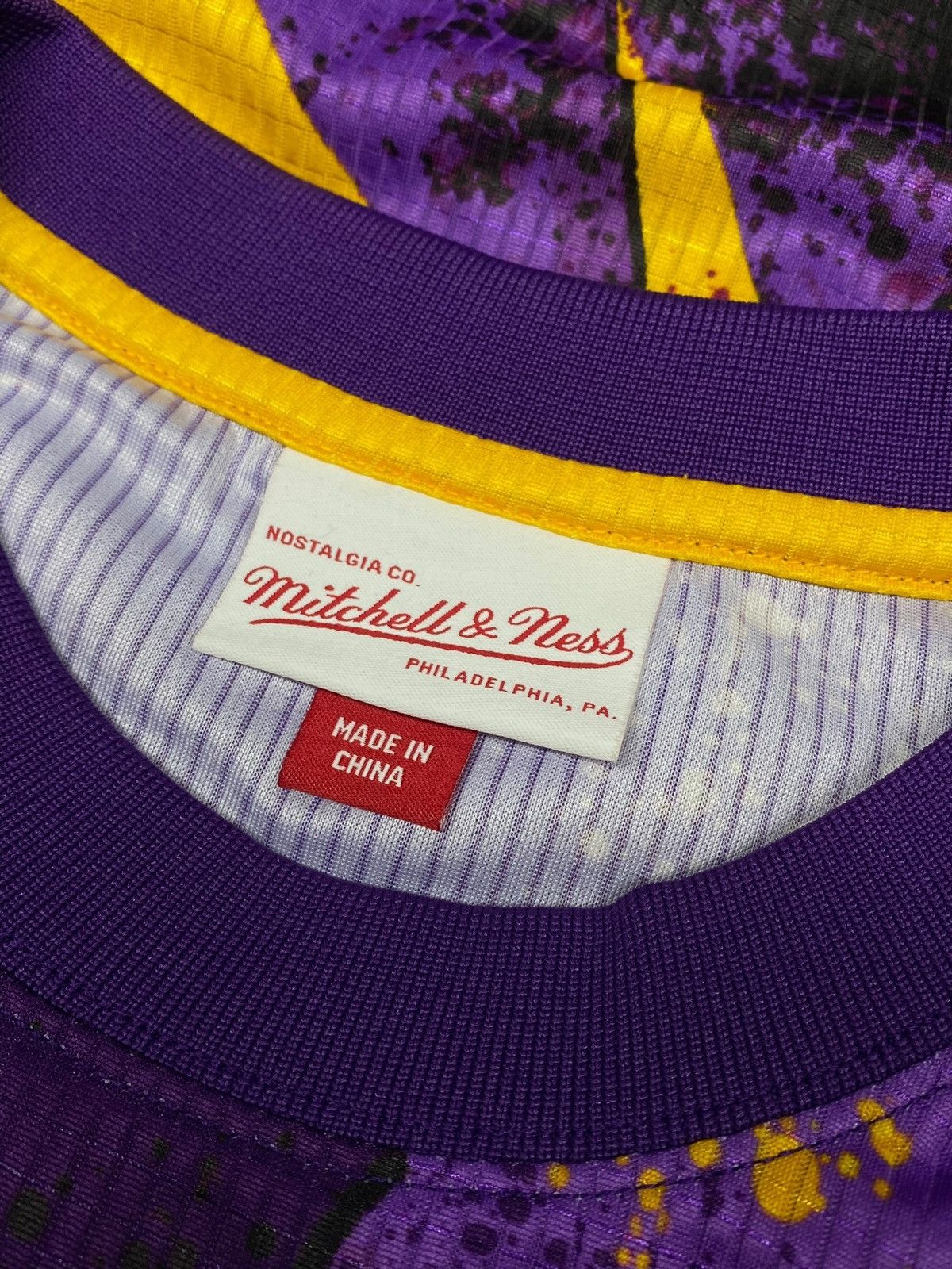 Mitchell & Ness 🔥 Y2K LAKERS MITCHELL & NESS LONGSLEEVE KOBE SHAQ DRIP Size US L / EU 52-54 / 3 - 16 Thumbnail