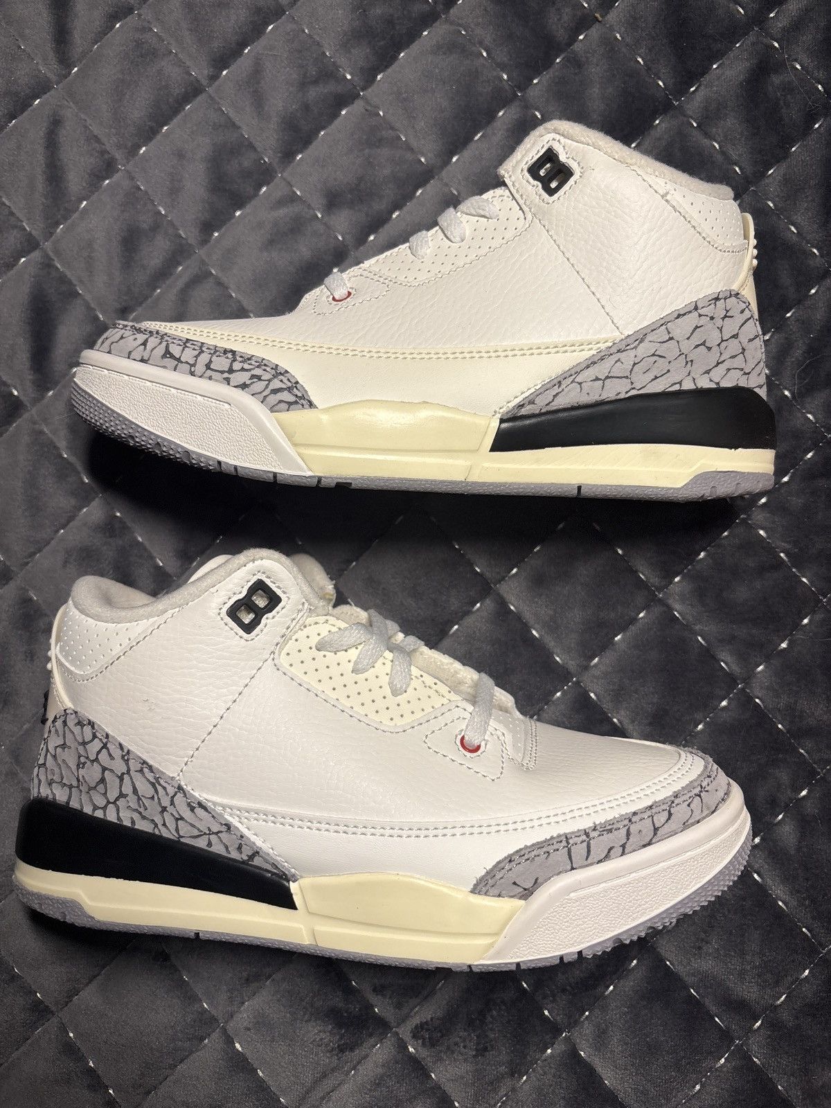 Jordan Brand JORDAN 3 RETRO “White Cement” 2023 Size US 4.5 / IT 34.5 - 1 Thumbnail