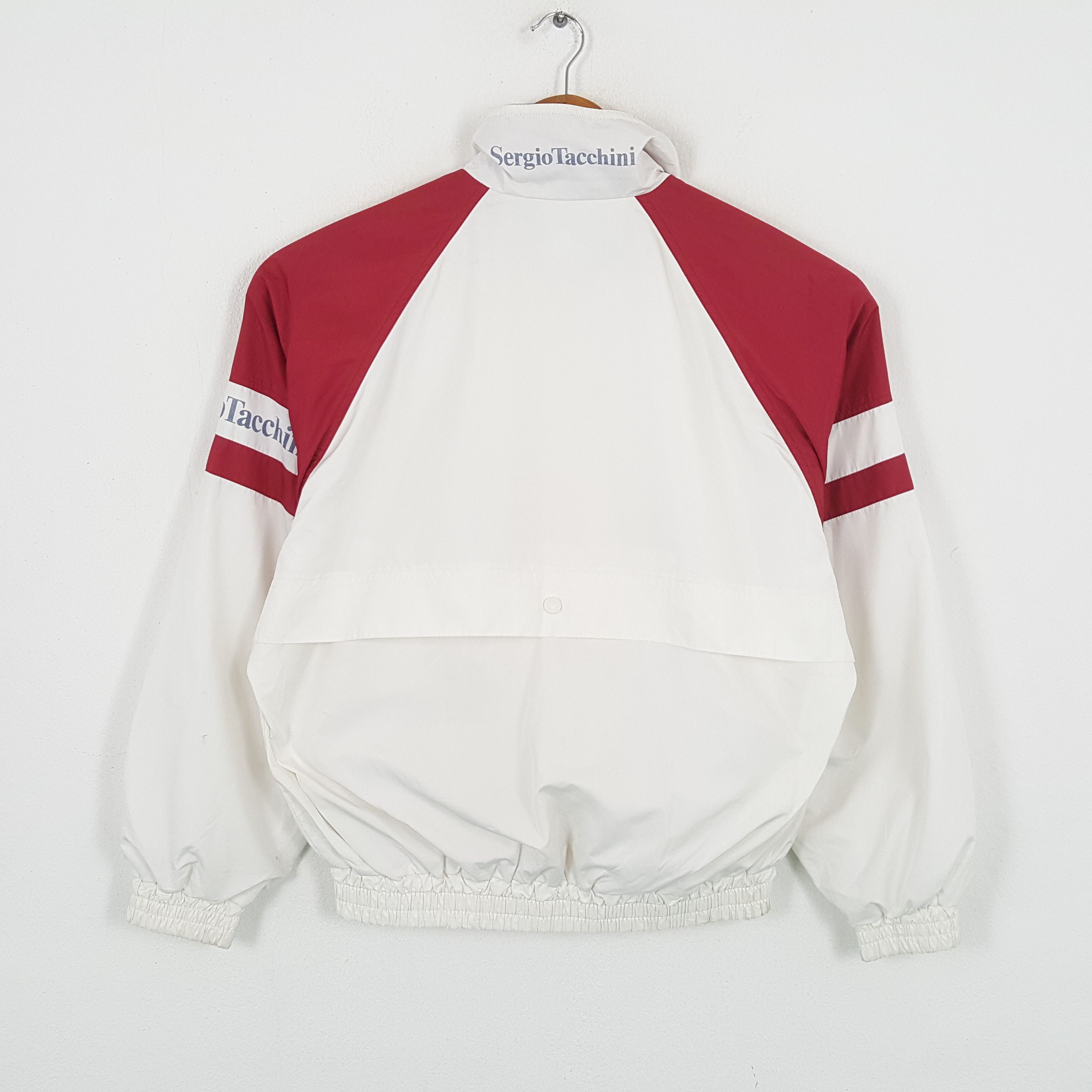 Japanese Brand × Sergio Tacchini × Vintage Vintage SERGIO TACCHINI Sportswear Style Tennis Jacket Size US XL / EU 56 / 4 - 3 Thumbnail