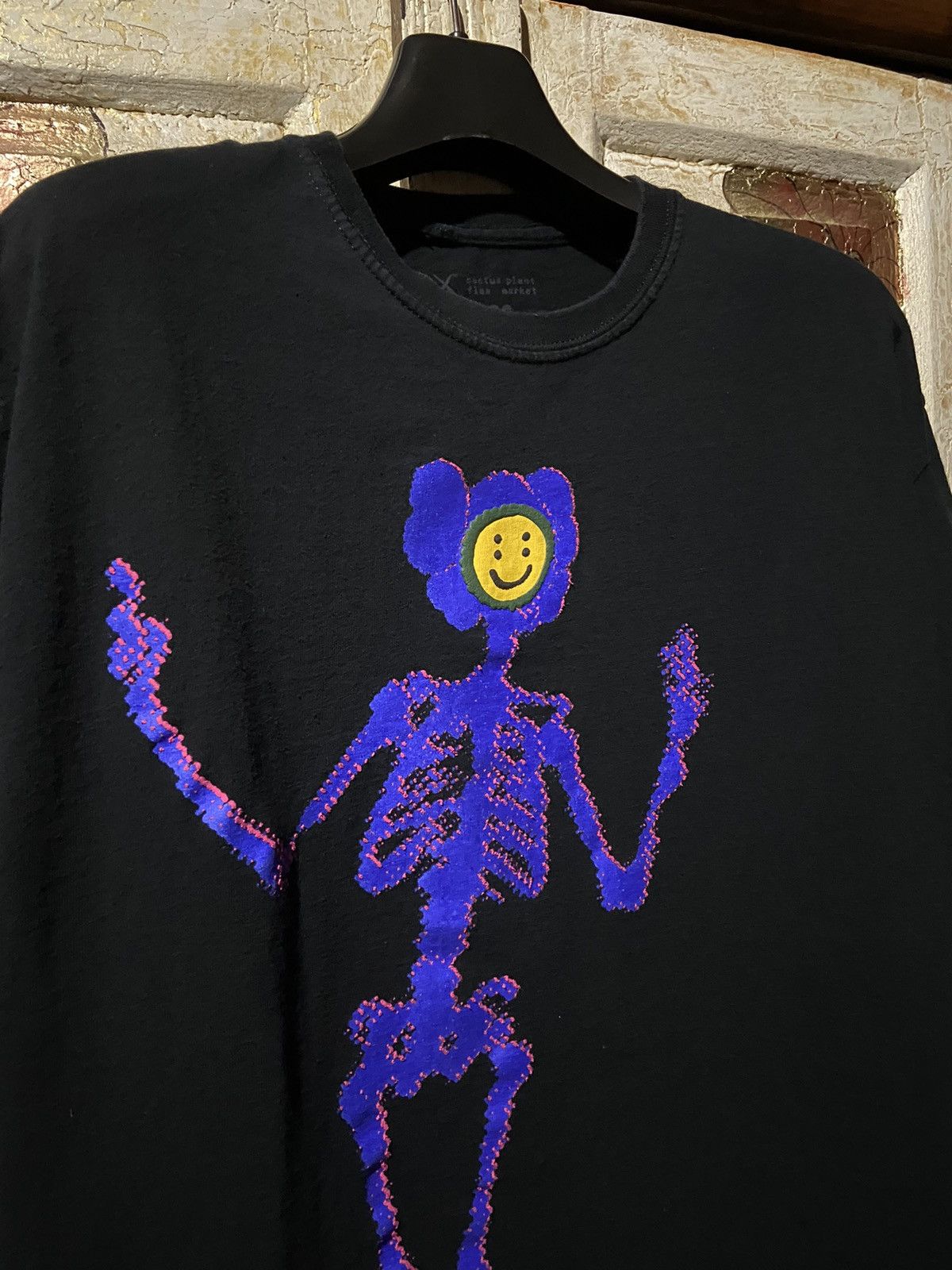 Cactus Plant Flea Market × Kaws Kaws x cactus plant flea market black t-shirt size L Size US L / EU 52-54 / 3 - 3 Thumbnail