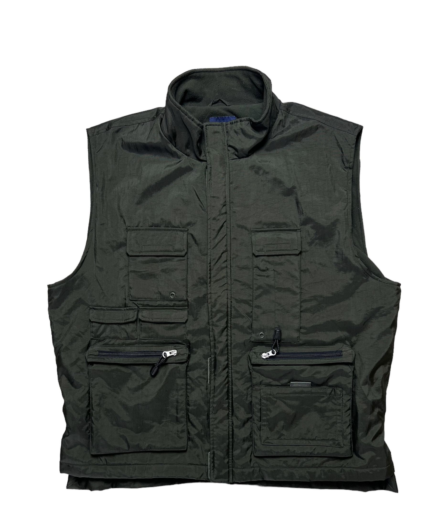 Vintage Gap tactical vest with fleece interior nad lots of pockets
