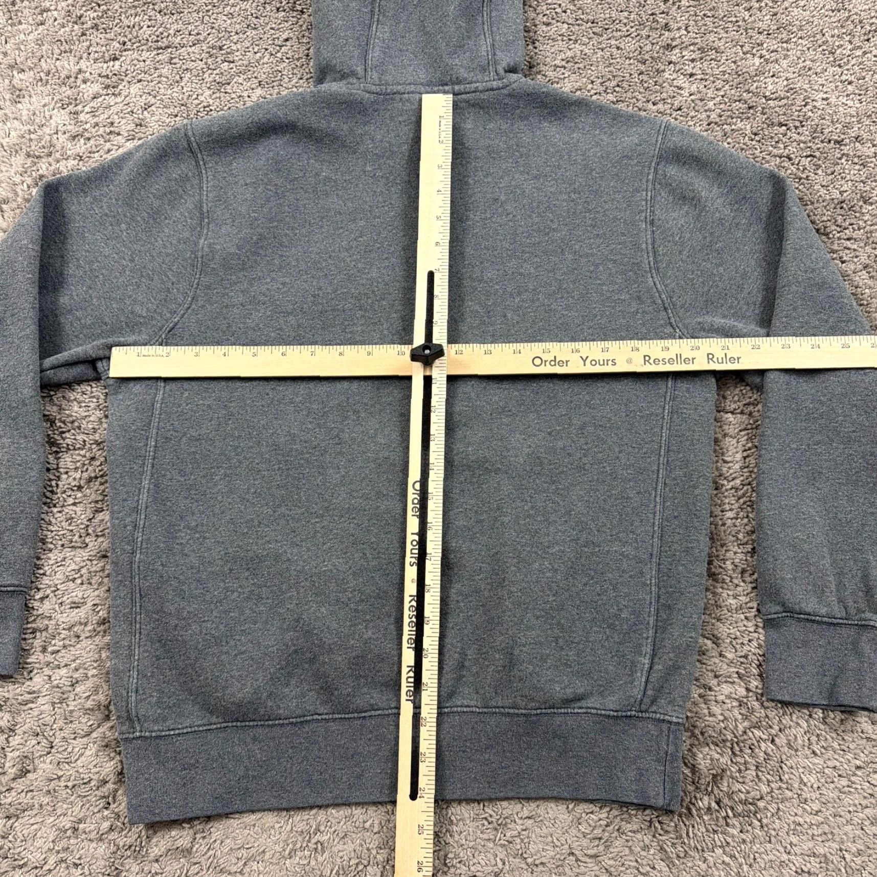 Nike Nike Hoodie Mens S Gray Fleece Pullover Hooded Pockets Sportswear Club Drawstring Pullover Size US S / EU 44-46 / 1 - 7 Thumbnail