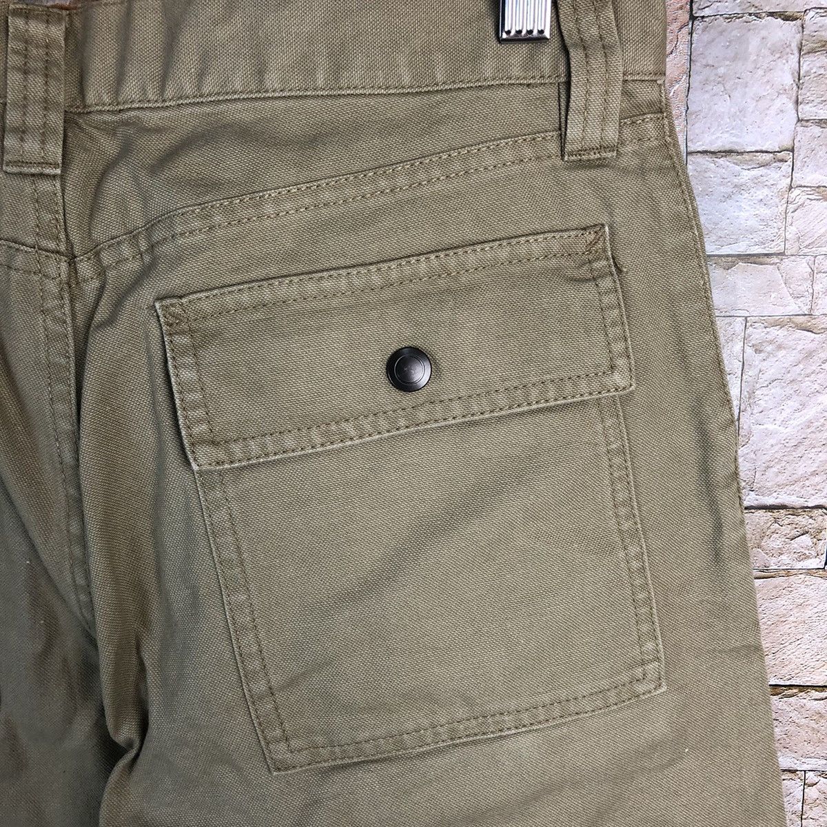 Japanese Brand Uniqlo japan vintage tactical Brown cargo Pants #A128 Size US 31 - 20 Thumbnail
