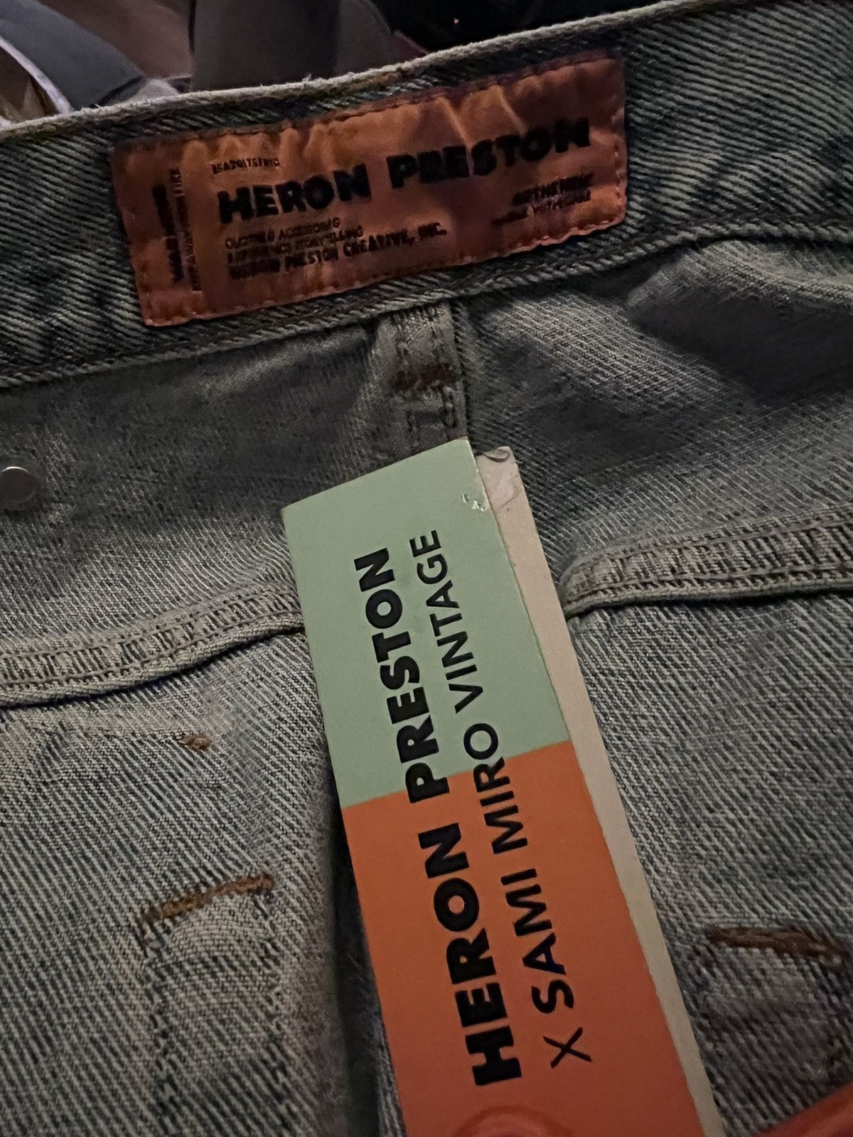 Heron Preston Heron Preston x Sami Miro Five-Pocket Vintage Jeans Size US 32 / EU 48 - 8 Thumbnail