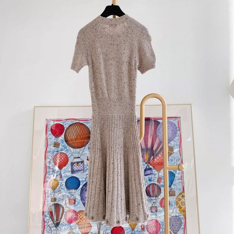 Chanel Chanel Knitted dress Size XXS / US 00 / IT 34 - 2 Thumbnail
