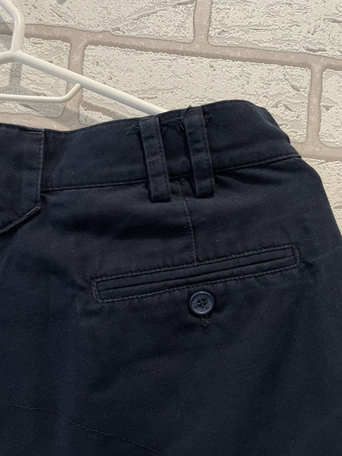 Yves Saint Laurent Yves Saint Laurent Vintage YSL Cargo Shorts Navy Blue Size US 30 / EU 46 - 12 Thumbnail