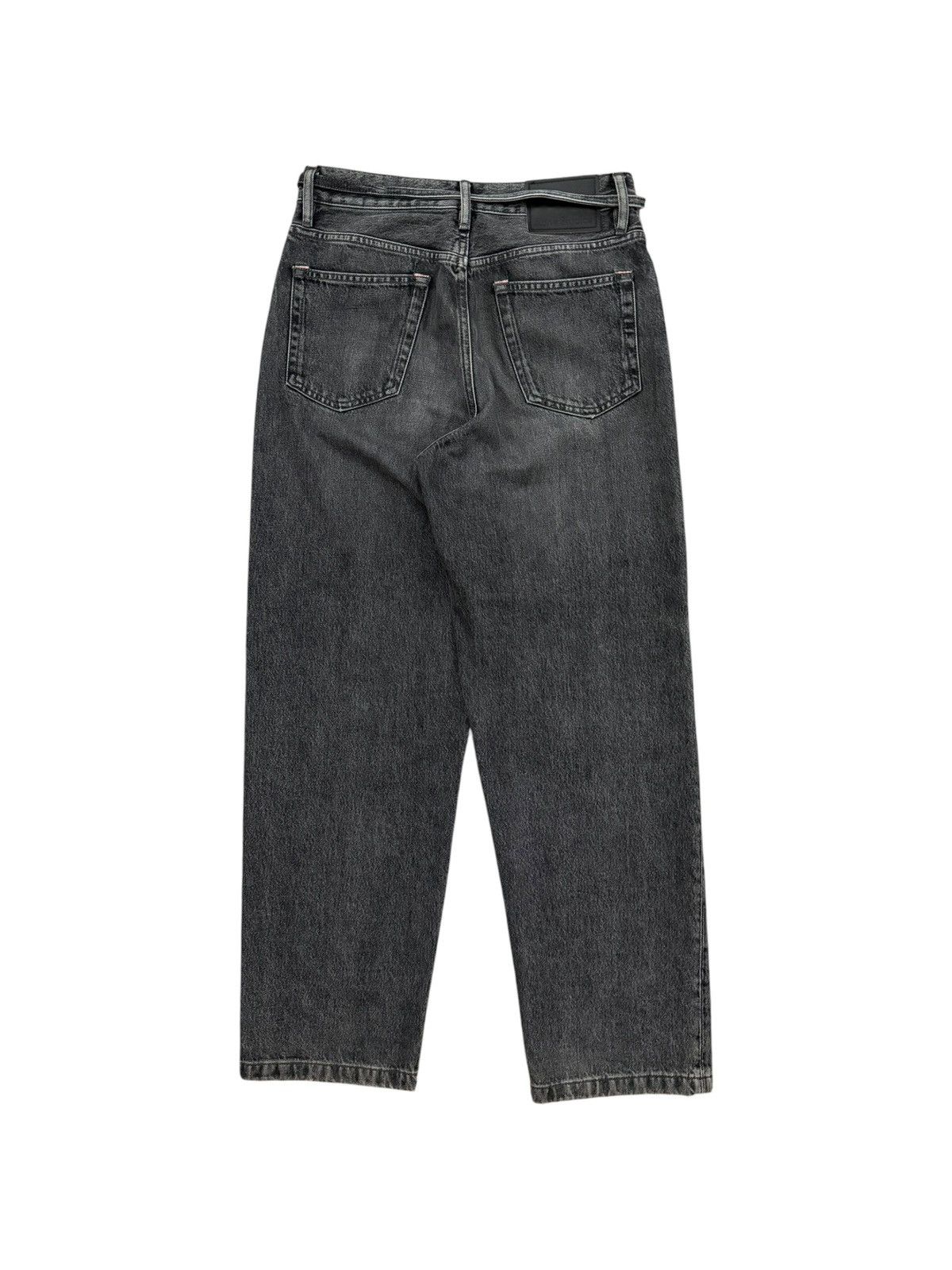 Acne Studios Acne Studios 1991 Toj Ash Black Wide Leg Baggy Jeans Size US 30 / EU 46 - 2 Thumbnail