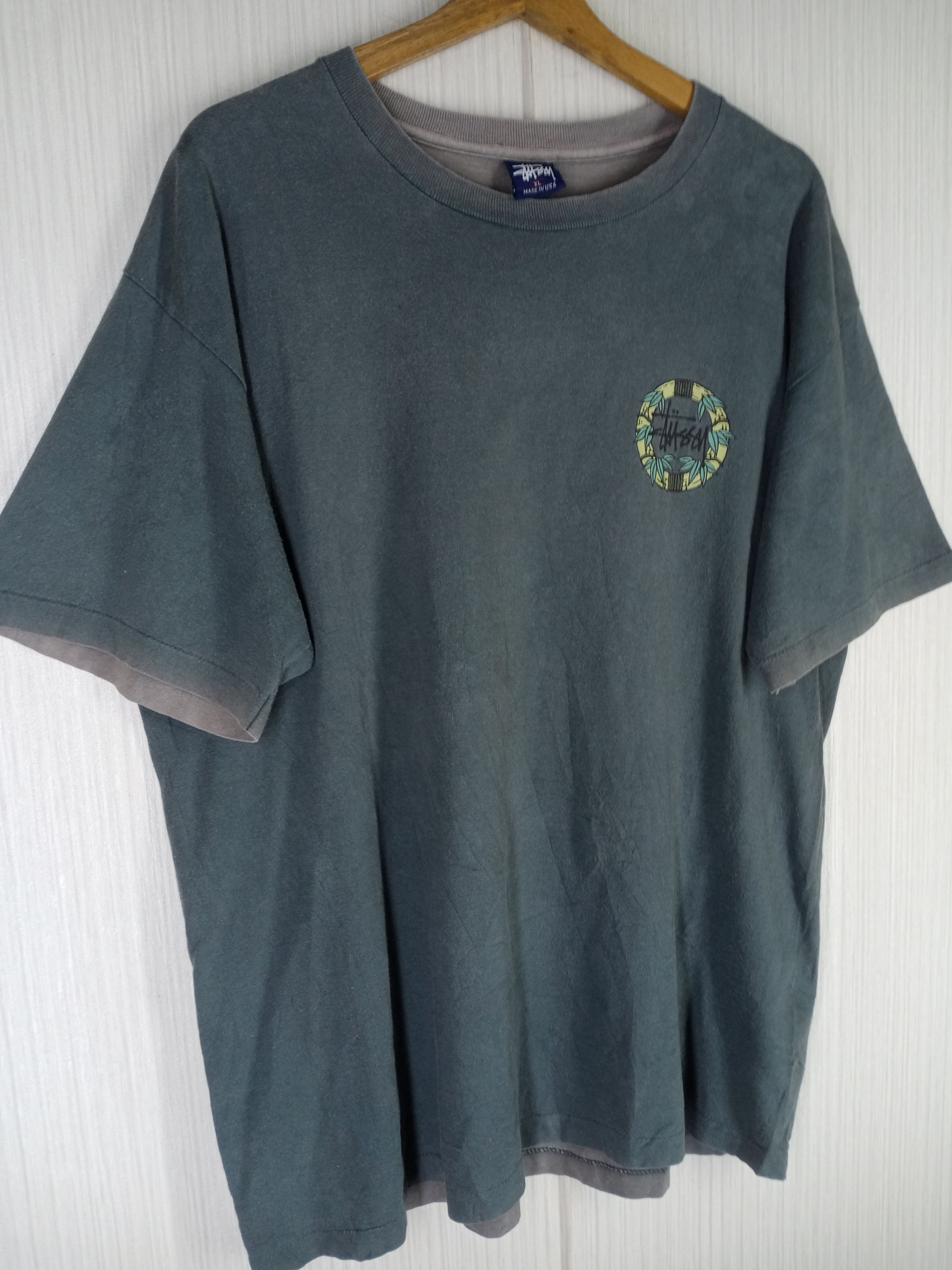 Stussy Rare Vintage 90s Stussy International Tour Distressed Tshirt Size US XL / EU 56 / 4 - 6 Thumbnail