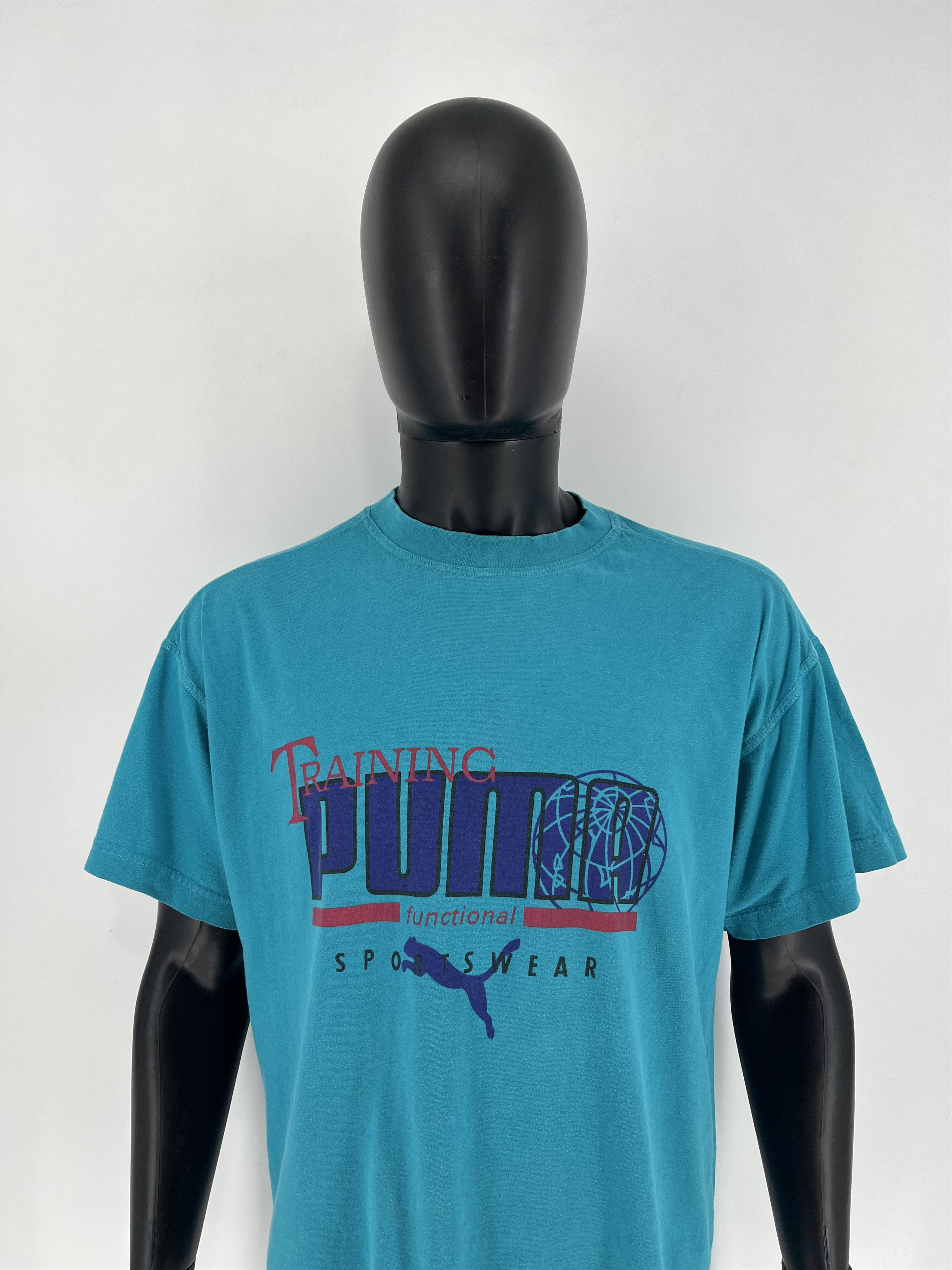 Puma × Vintage Vintage Y2K Puma T-Shirt 90s Streetwear Size US M / EU 48-50 / 2 - 2 Thumbnail