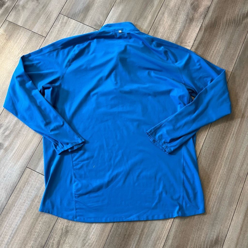 Nike Nike Blue Athletic Quarterzip Pullover Men XL Size US XL / EU 56 / 4 - 6 Thumbnail