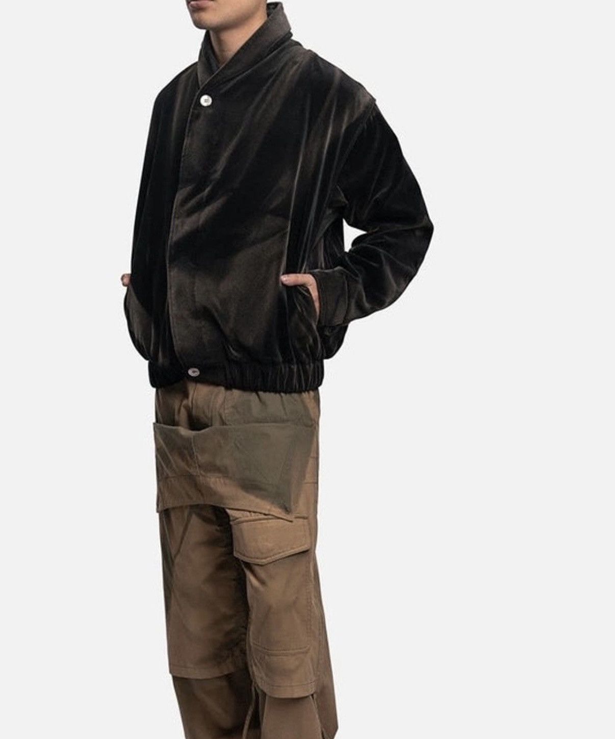 JiyongKim [M] Jiyongkim 22AW shawl collar bomber jacket navy Size US M / EU 48-50 / 2 - 7 Thumbnail
