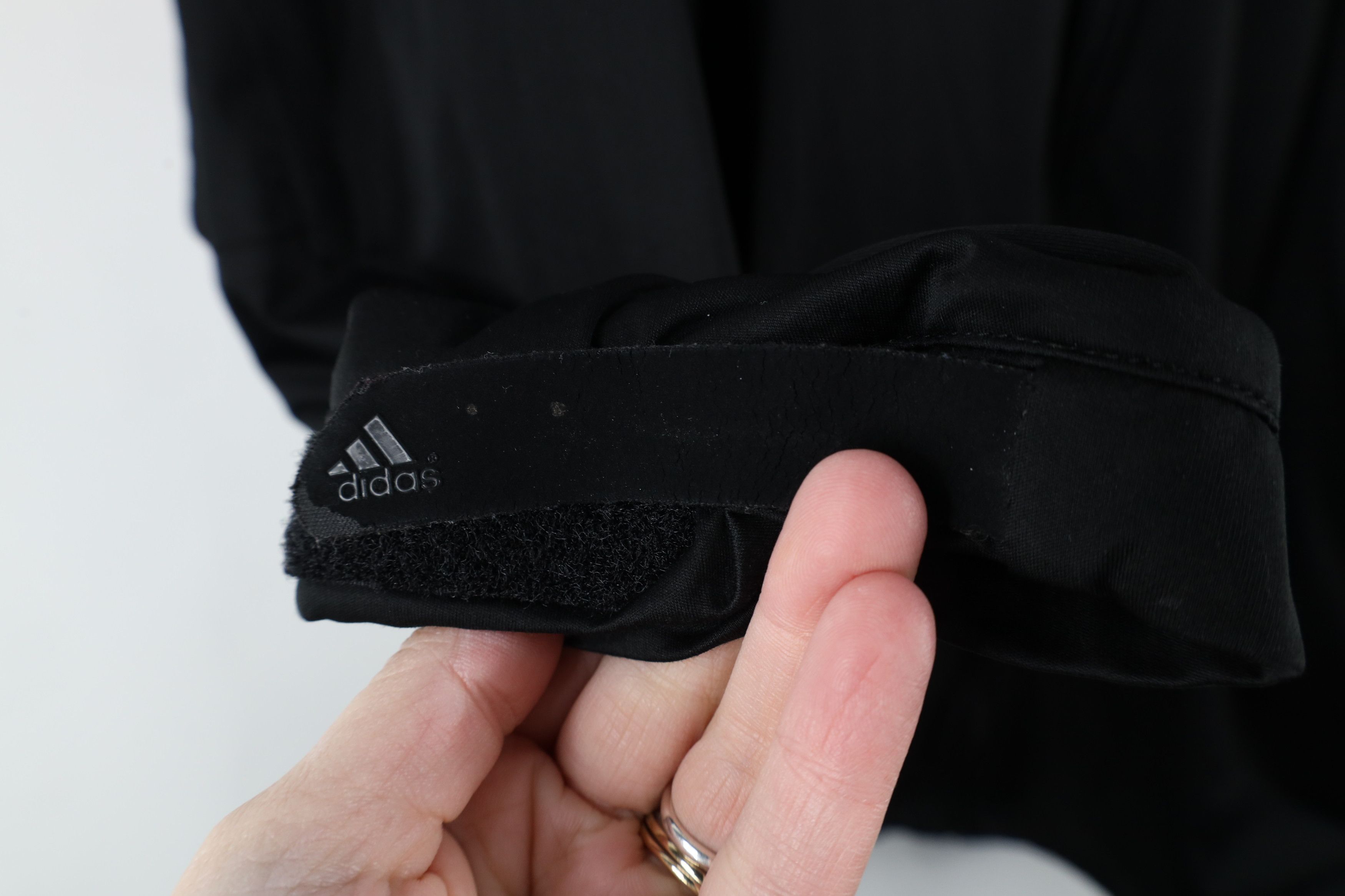 Adidas × Vintage Adidas Golf Spell Out Full Zip Golfing Rain Jacket Black Size US XL / EU 56 / 4 - 8 Thumbnail