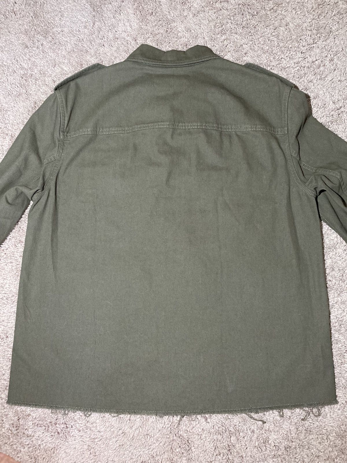 Celine SS24 Celine Saharienne Military Jacket 46 2024 Hedi Slimane Size US S / EU 44-46 / 1 - 10 Thumbnail