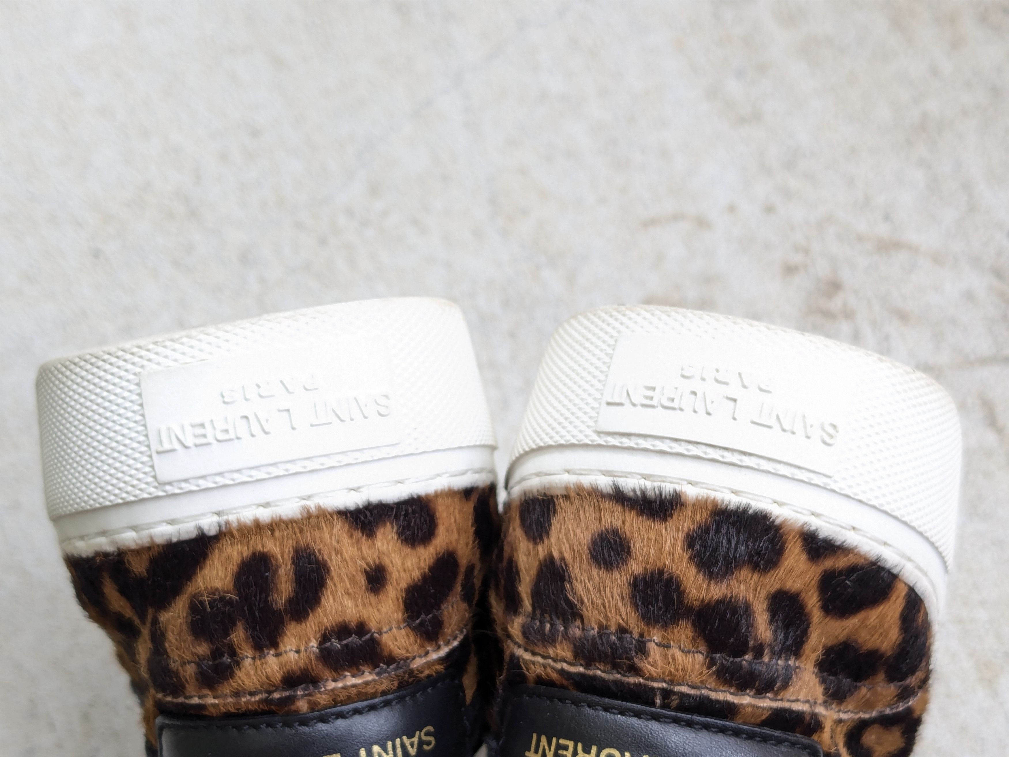 Saint Laurent Paris Saint Laurent Sneakers Cheetah Pony Hair Slip On 5.5 35.5 Size US 5.5 / IT 35.5 - 9 Thumbnail