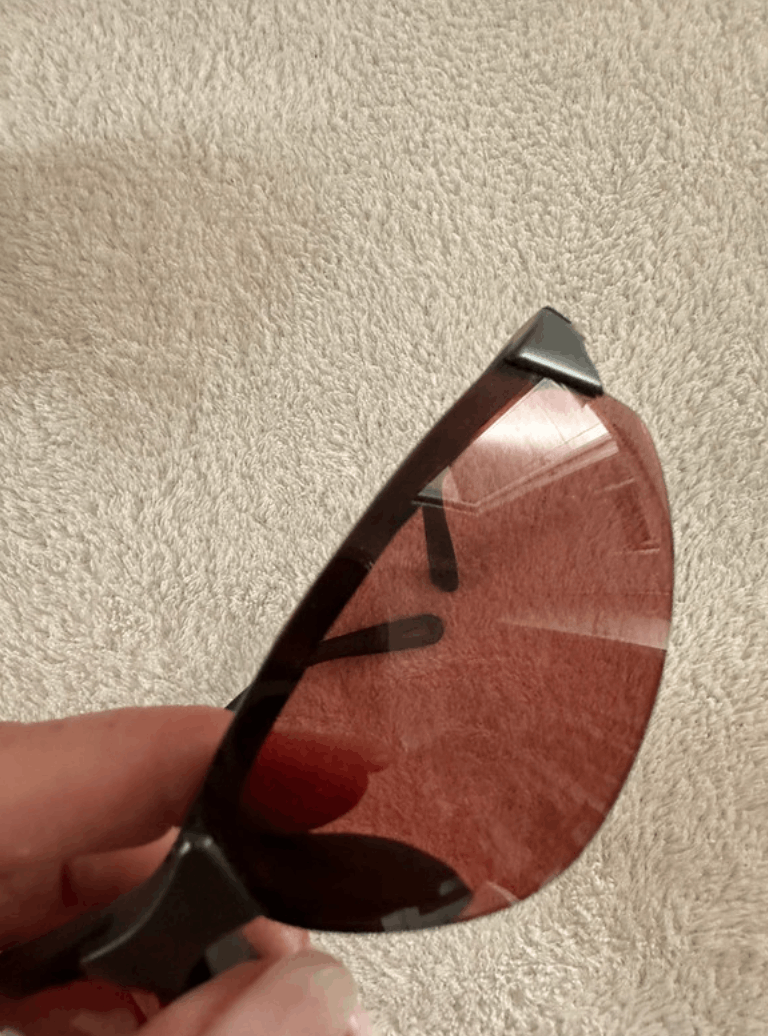 Prada PRADA Sunglasses Rectangle Wrap Shield Metal Symbole RI920 Size ONE SIZE - 3 Thumbnail