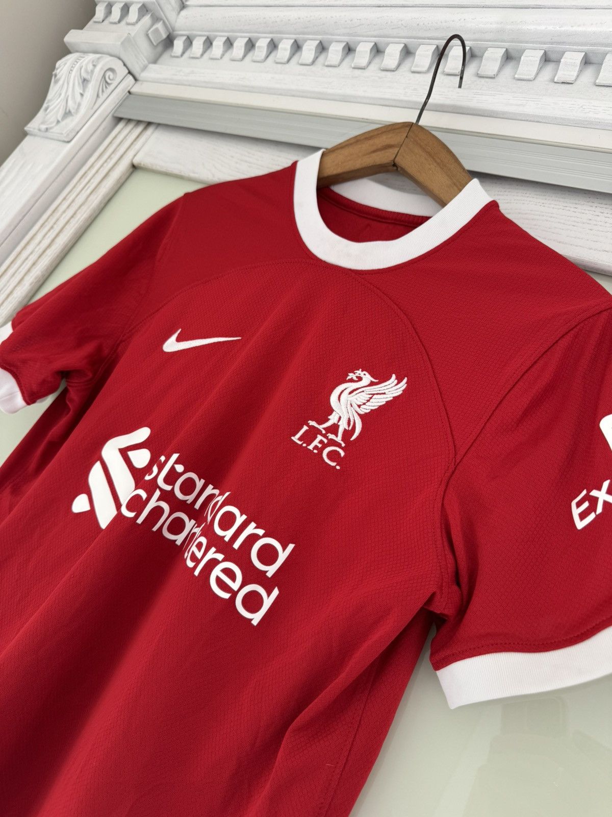 Nike Liverpool 2023-2024 Home Soccer Jersey Football Shirt Kit Size US S / EU 44-46 / 1 - 6 Thumbnail