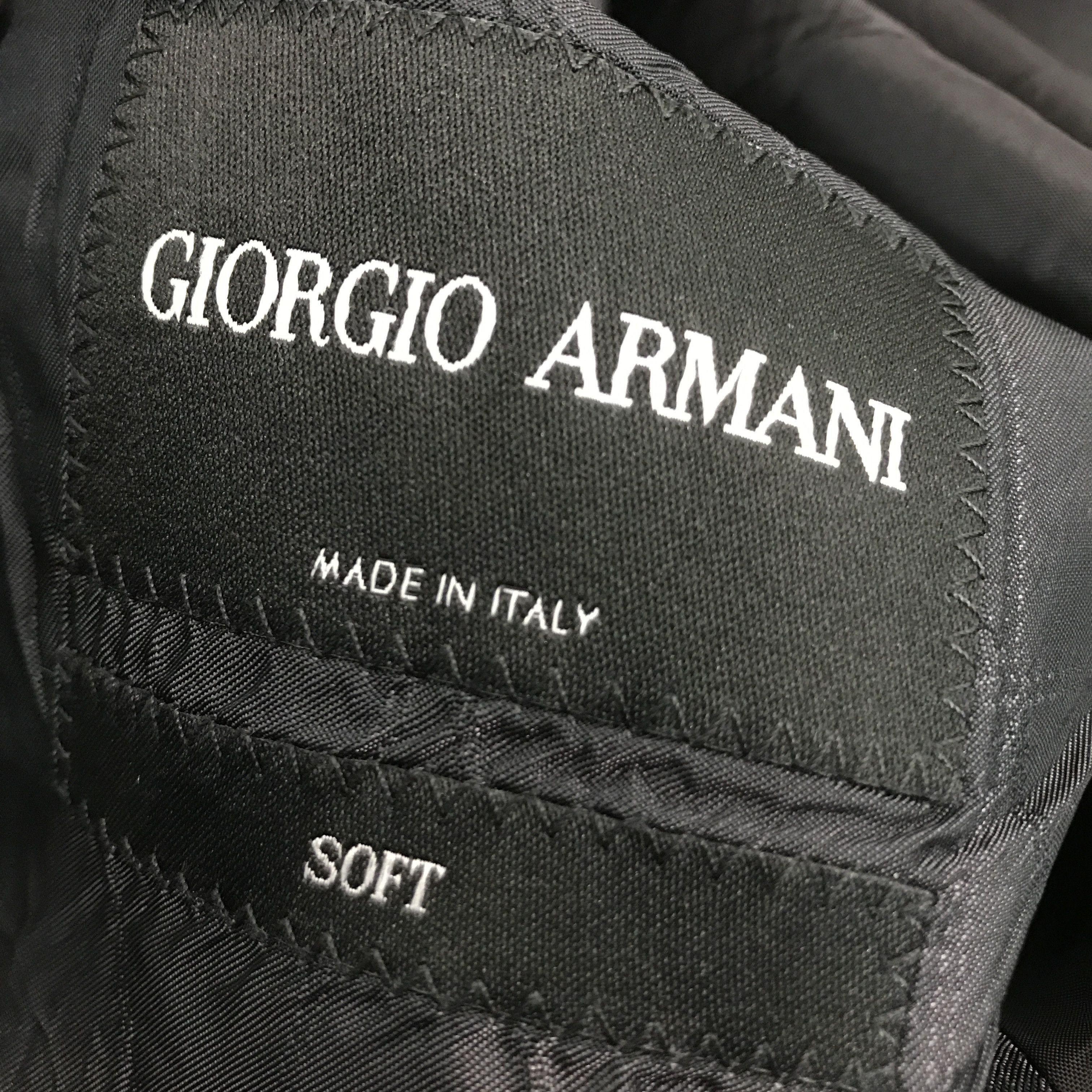 Giorgio Armani GIORGIO ARMANI BLAZER CLASSIC DISTRESS COAT Size US L / EU 52-54 / 3 - 11 Thumbnail