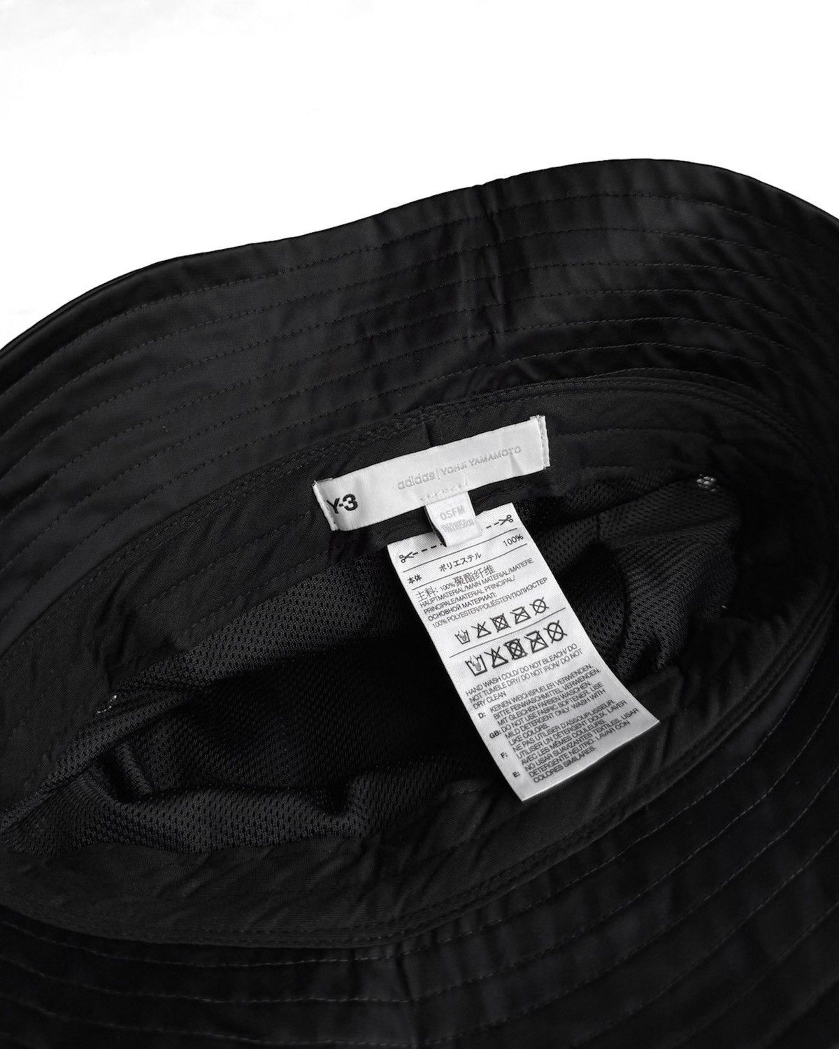 Y-3 Y-3 YOHJI YAMAMOTO BUCKET HAT Size ONE SIZE - 5 Thumbnail