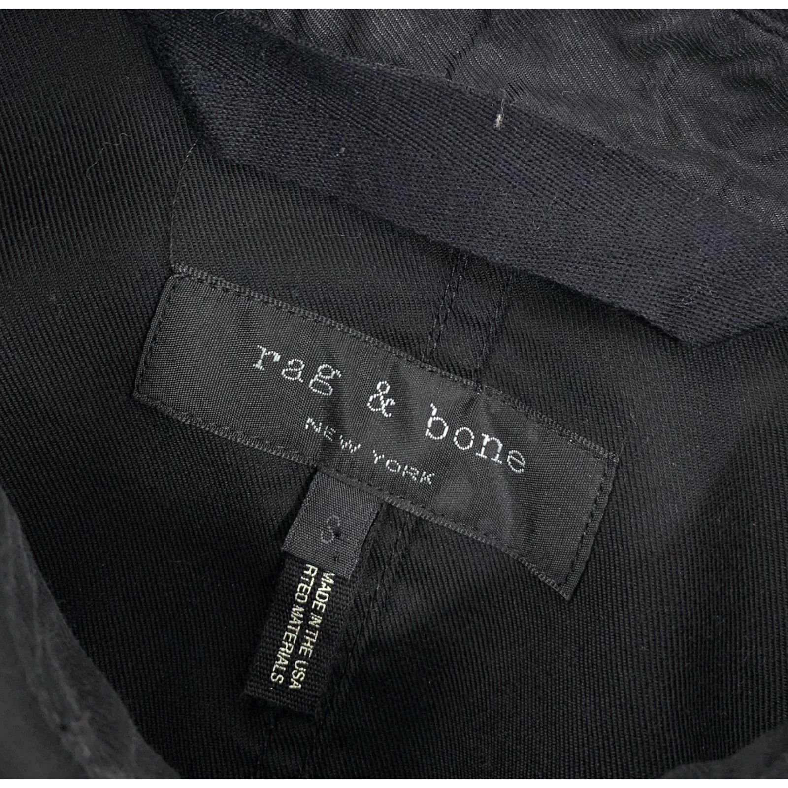 Rag & Bone RAG & BONE Heavy Duty Mens S Work Shirt - Button-Up Long Sleeve Black, Mint? Size US S / EU 44-46 / 1 - 4 Thumbnail
