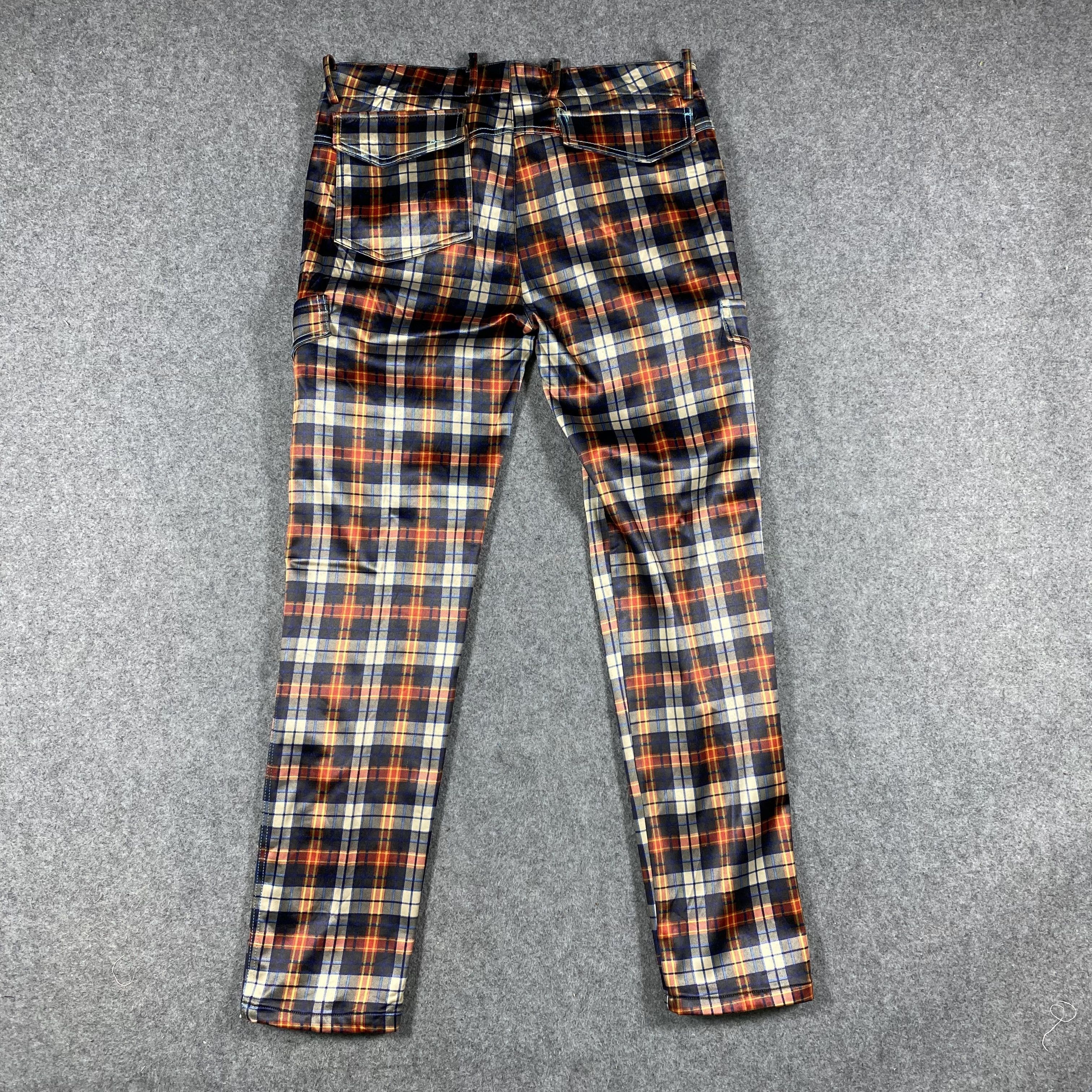 Japanese Brand Japanese Brand Blue Crash Multipocket Tactical Cargo Pants Size US 32 / EU 48 - 8 Thumbnail