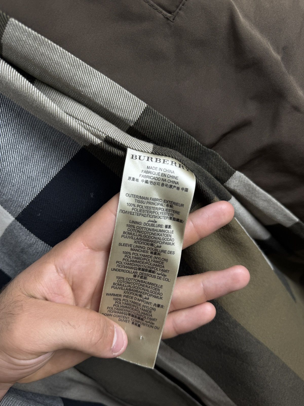 Burberry × Vintage Mens Burberry Brit brown coat trench jacket luxury brown Size US XL / EU 56 / 4 - 21 Thumbnail