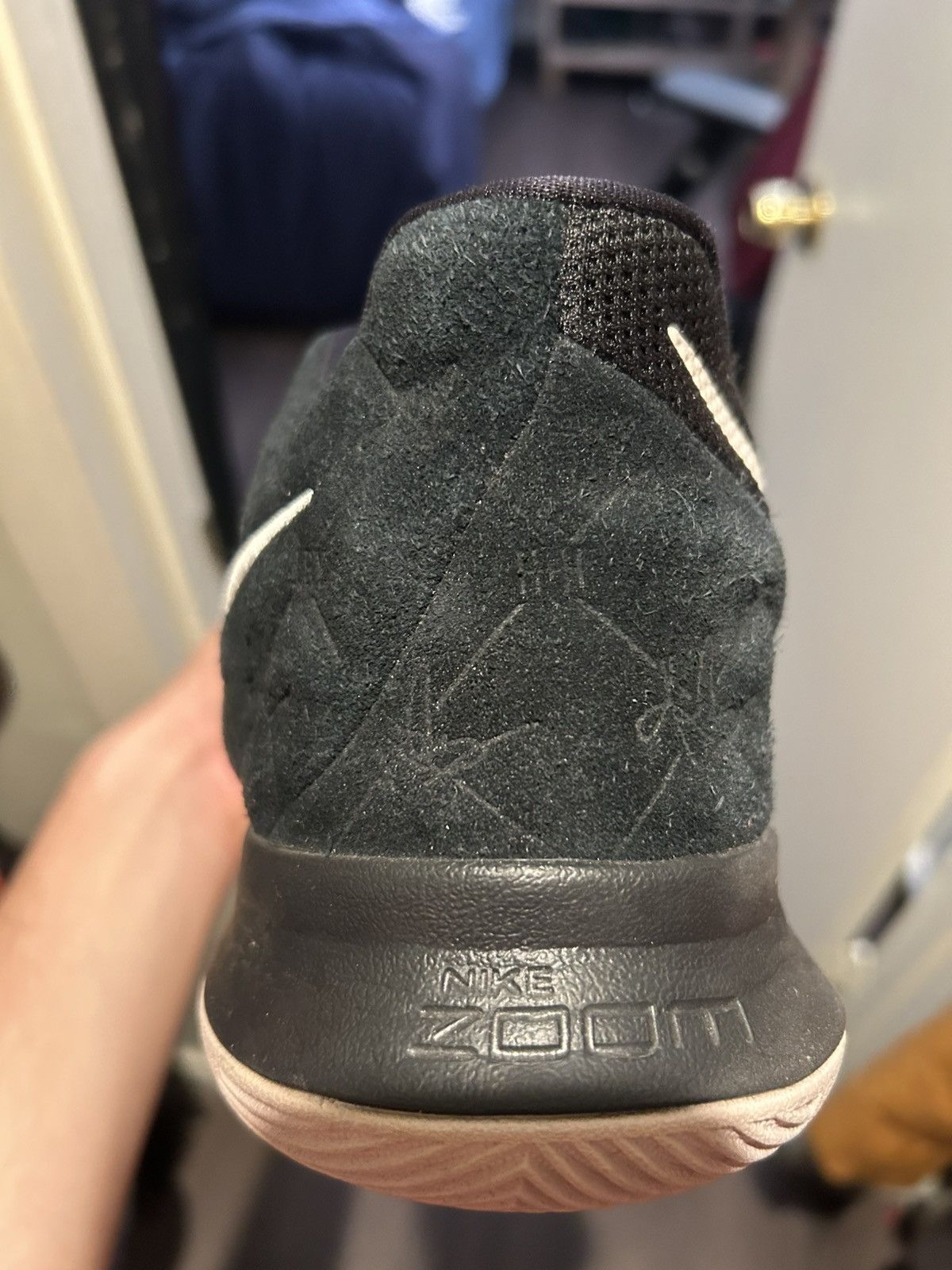 Nike Nike Kyrie 3 Black Suede Size US 11.5 / EU 44-45 - 8 Thumbnail