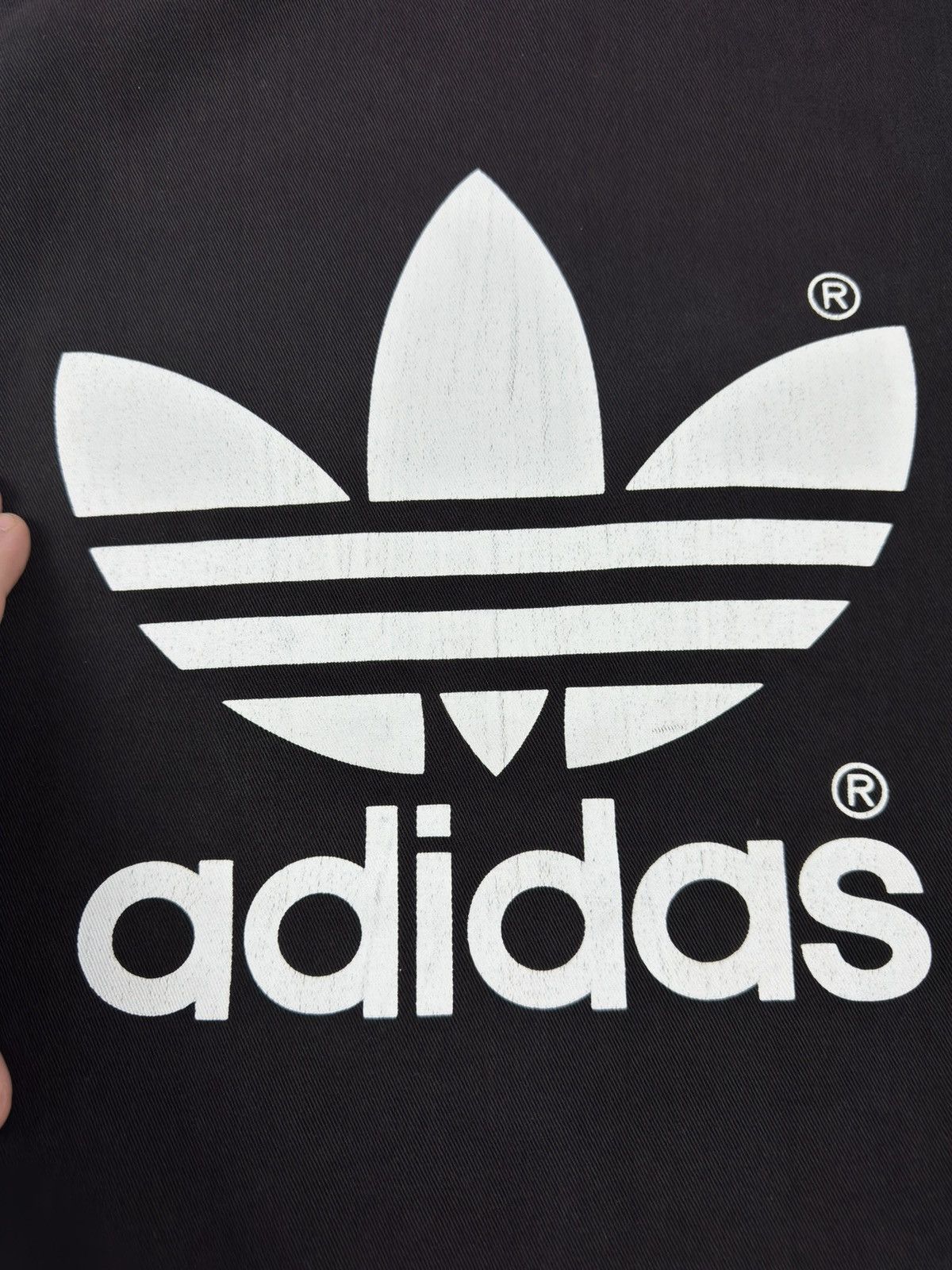Adidas Vintage Adidas 00s Training Black Jacket Central Logo Size US L / EU 52-54 / 3 - 13 Thumbnail
