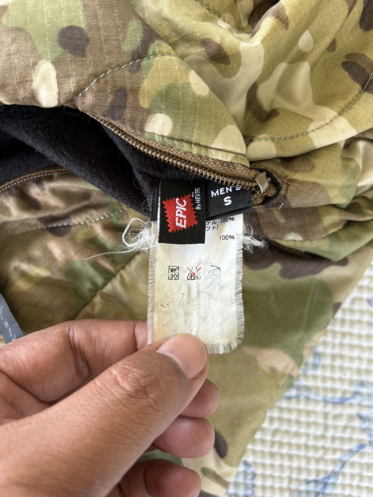 Wild Things Wild Things Quilted Camouflage Reversible Hoodie Jacket Size US S / EU 44-46 / 1 - 15 Thumbnail