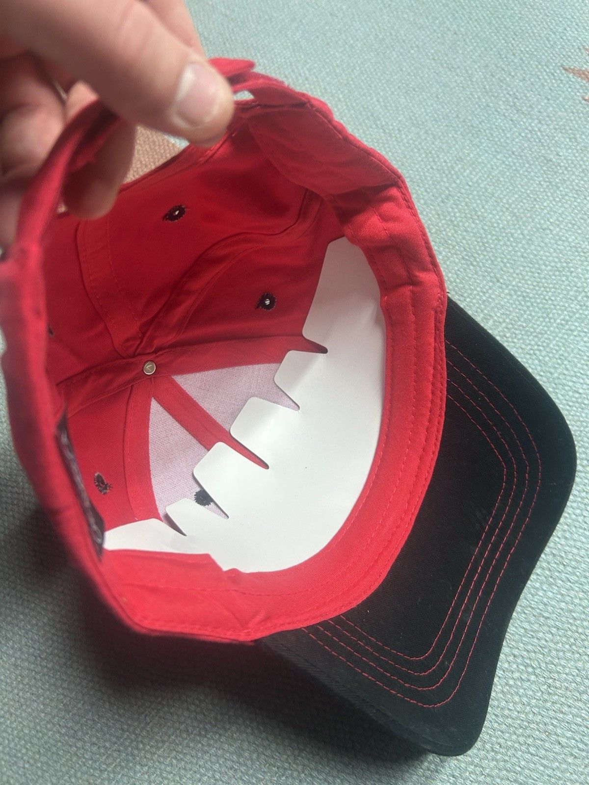 Vintage Vtg strapback hat Janson Equipment case IH tractor farm NOS Size ONE SIZE - 6 Thumbnail