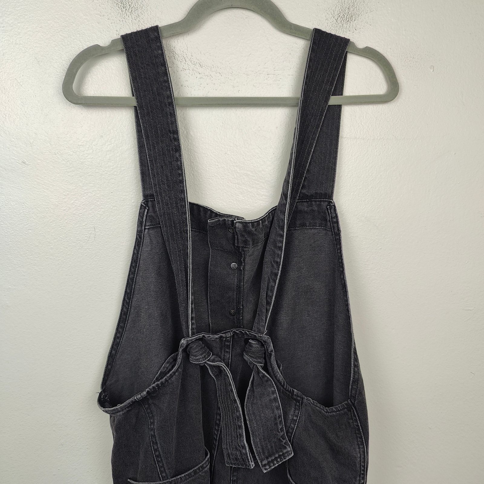 Free People Free People We The Free Field of Flowers Overalls Womens XL Size 33" - 5 Thumbnail