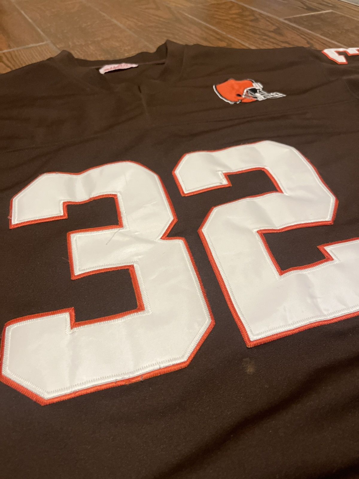 Vintage Jim Brown Jersey Size US XL / EU 56 / 4 - 2 Thumbnail