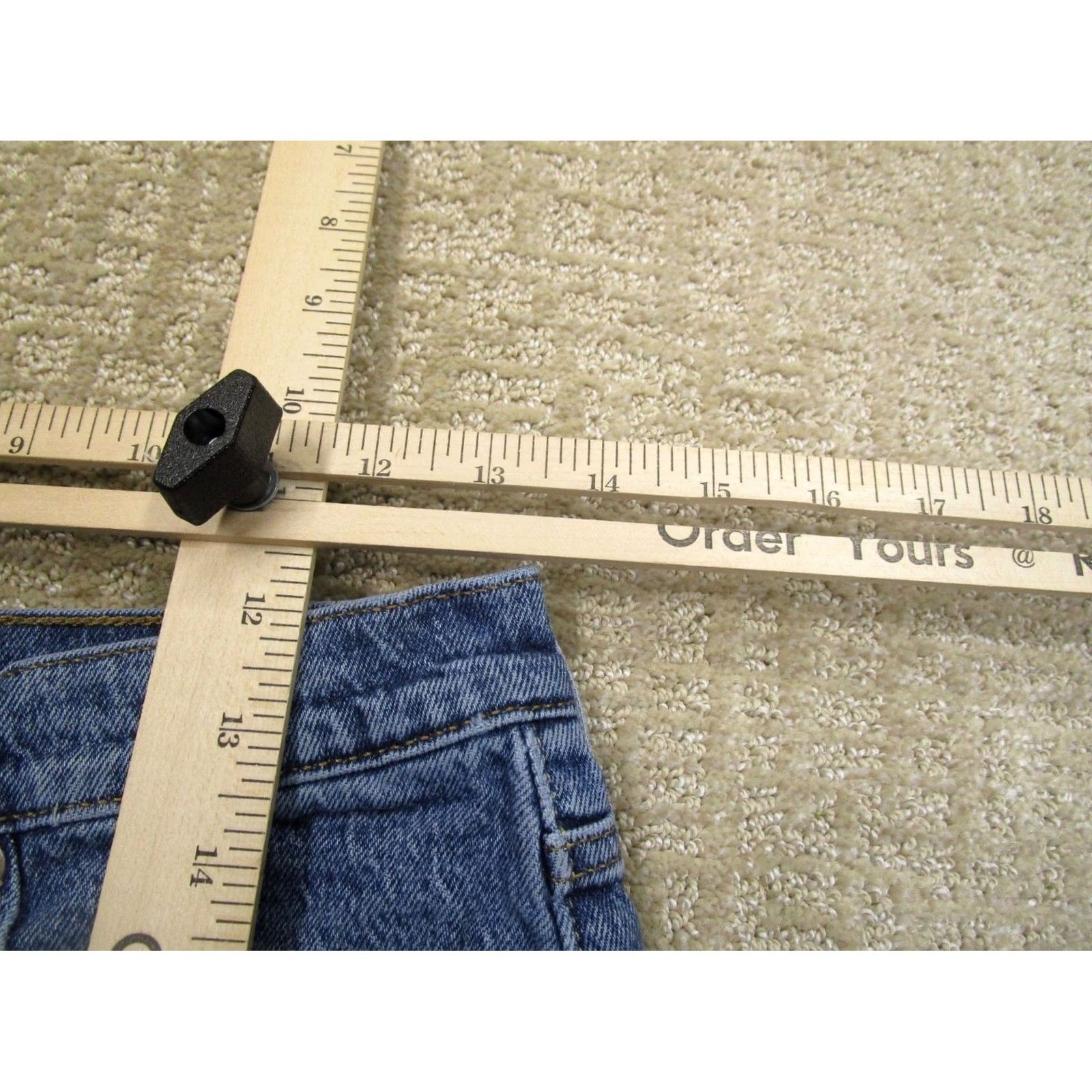 Levi's Levi's 501 Jeans Women 27 Blue Button Fly Slim Skinny Denim Pants Light Wash Leather? Size 27" / US 4 / IT 40 - 5 Thumbnail