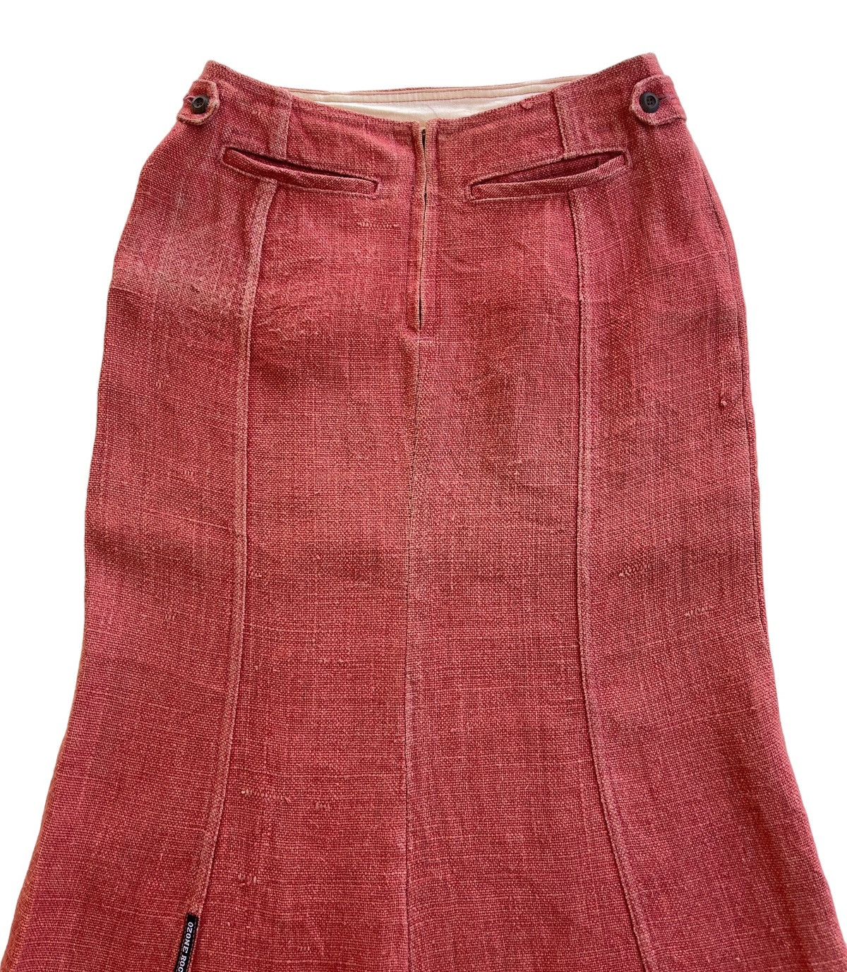 Japanese Brand Ozone Rocks Hemprotex Rockabilly Maxi Skirt Size 29" - 3 Thumbnail