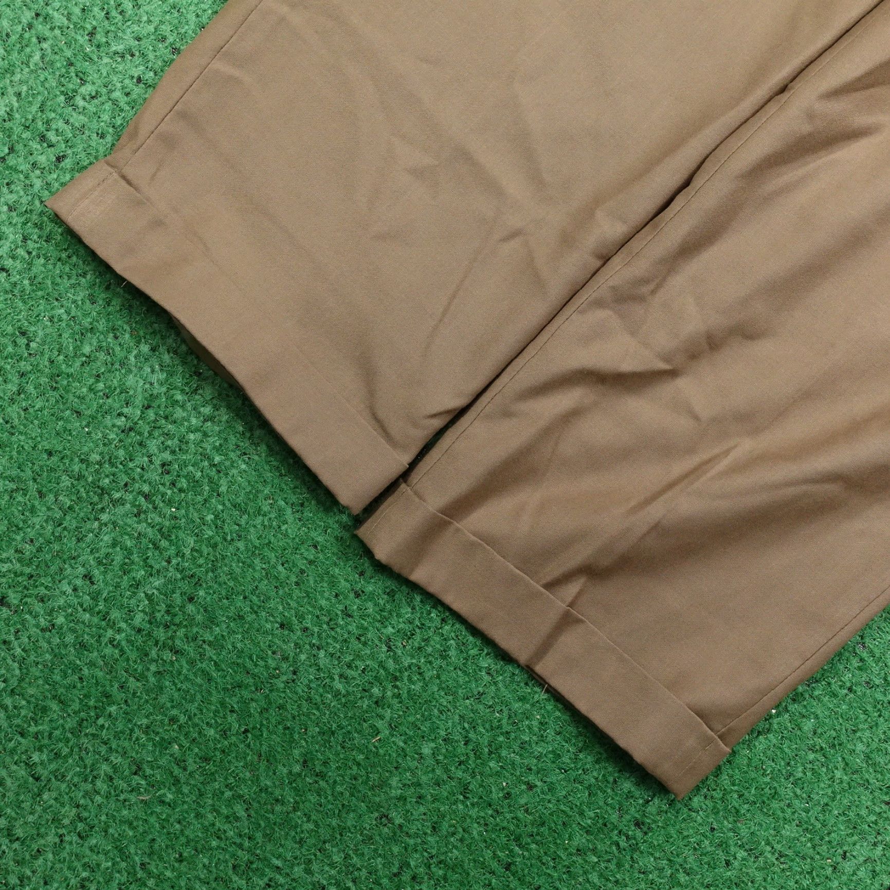 Cremieux DANIEL CREMIEUX Signature Collection Brown Pleated Dress Pants Mens SZ 34X29 Size US 34 / EU 50 - 4 Thumbnail