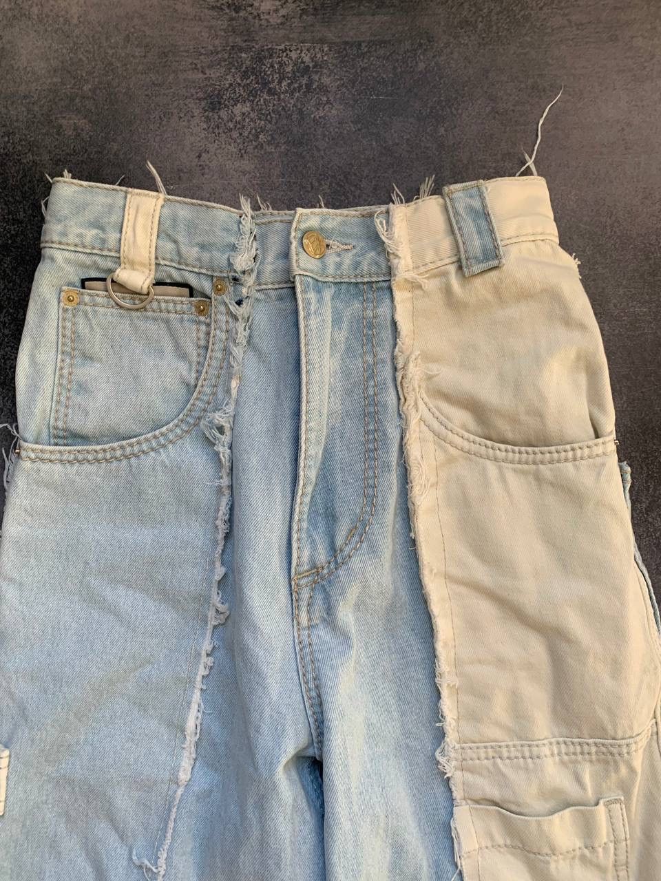 Eytys Benz Blue Patchwork Jeans W32 L34 Size US 32 / EU 48 - 6 Thumbnail