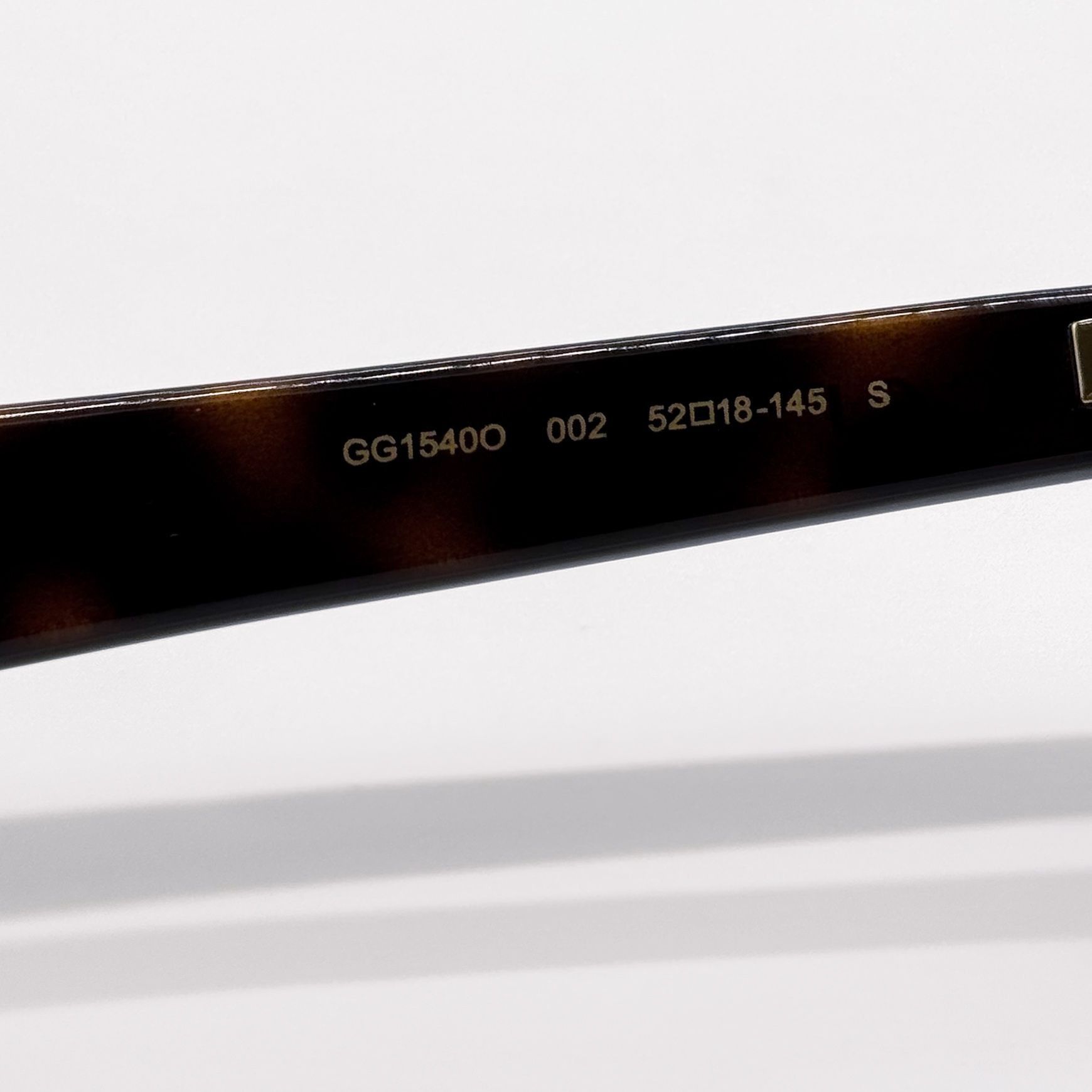 Gucci NEW GUCCI EYEGLASSES GG1540O 002 HAVANA UNISEX EYEWEAR GUCCI Size ONE SIZE - 8 Thumbnail
