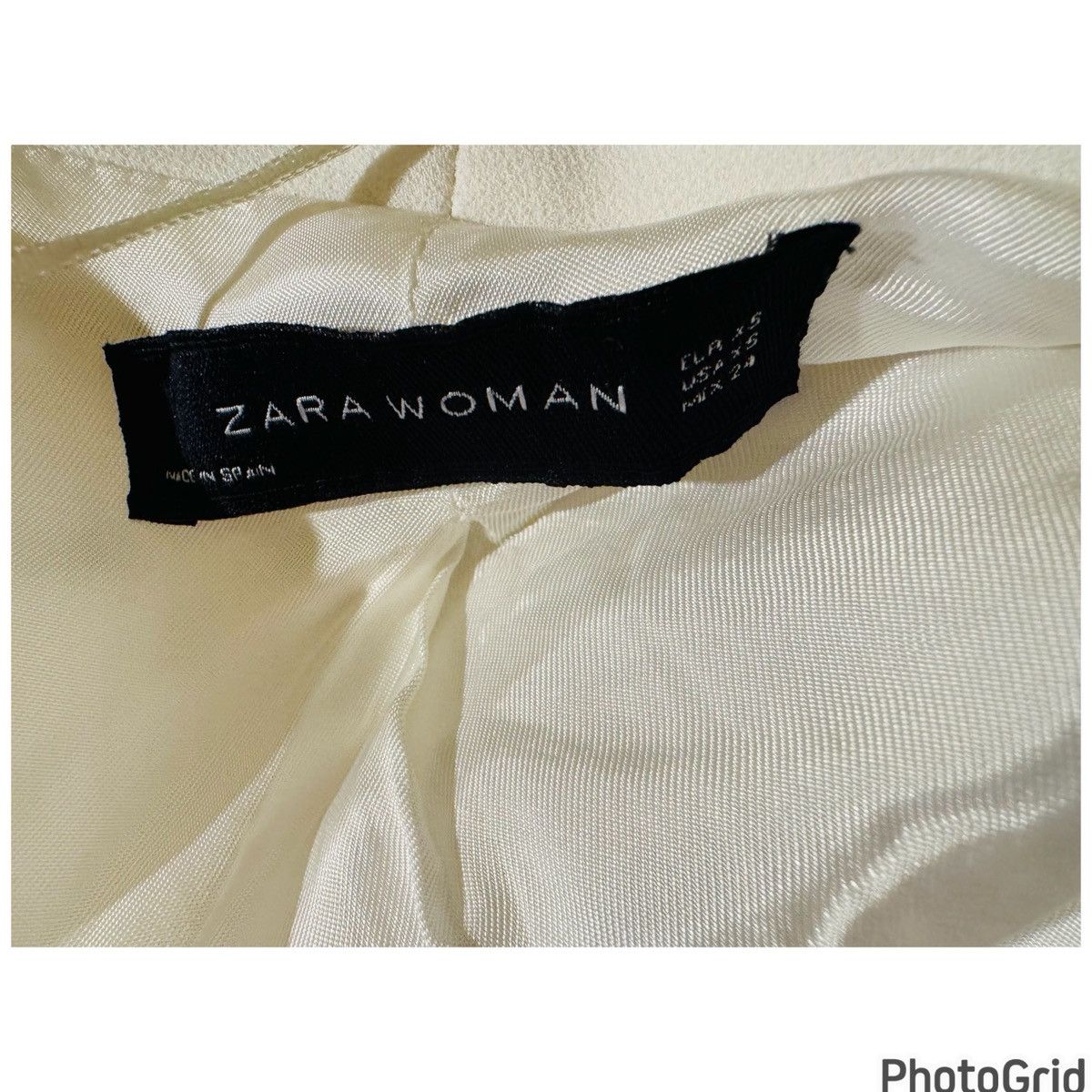 Zara ZARA Beaded Broch Detailed Oversized Open Blazer Size XS / US 0-2 / IT 36-38 - 12 Thumbnail