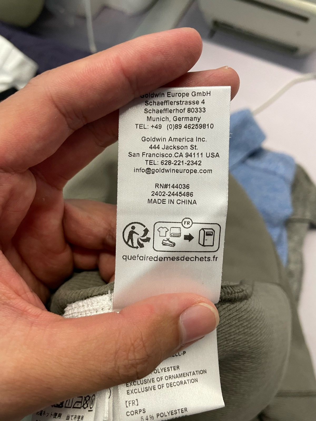 Goldwin Goldwin 0 Helicoid Long-Sleeves Waffle Size US M / EU 48-50 / 2 - 15 Thumbnail