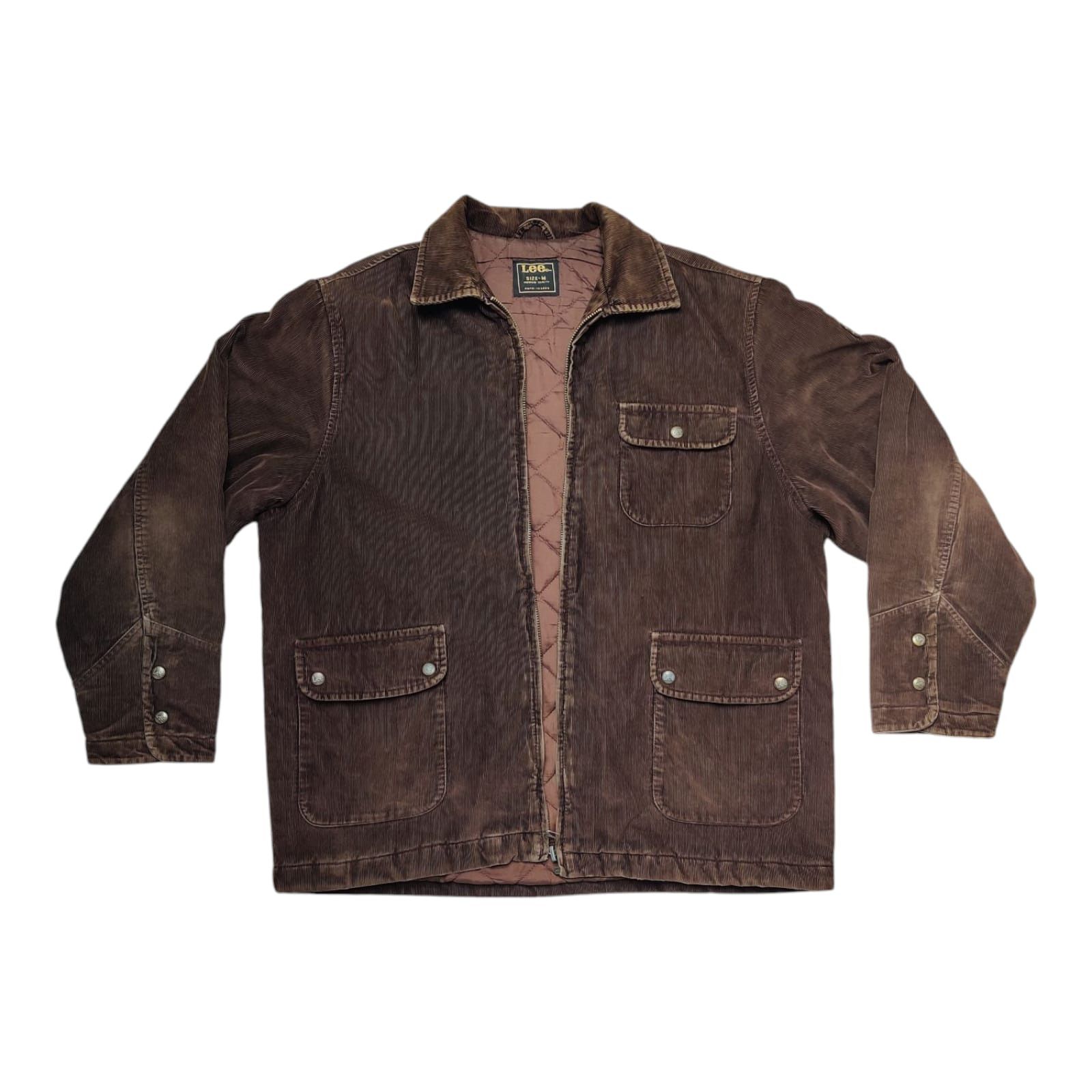 Lee Vintage Corduroy Lee Jacket Brown Size US L / EU 52-54 / 3 - 1 Thumbnail