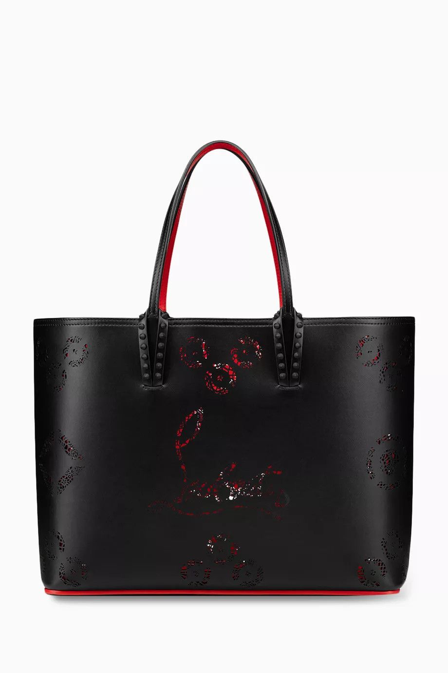 Christian Louboutin o1bcso1str0825 Size:OS/Small Cabata Tote Bag in Black Size ONE SIZE - 1 Thumbnail