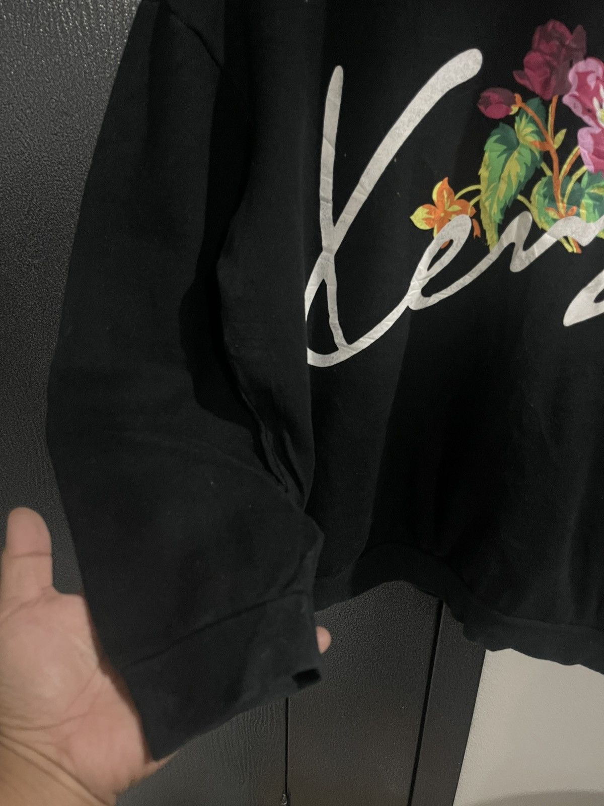 Kenzo Vintage Kenzo Floral Sweatshirt Size L / US 10 / IT 46 - 6 Thumbnail