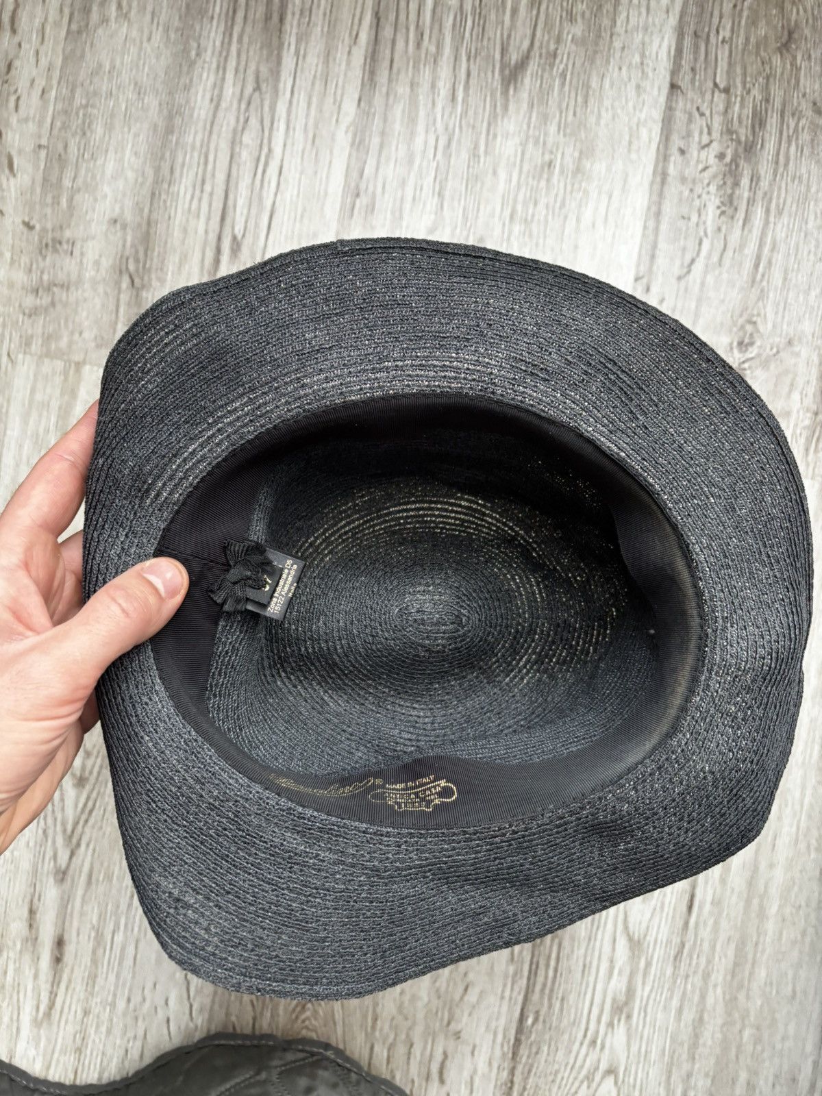 Borsalino Borsalino Fedora Hat 100% Hemp Canapa Made in Italy Size 57 Size ONE SIZE - 22 Thumbnail