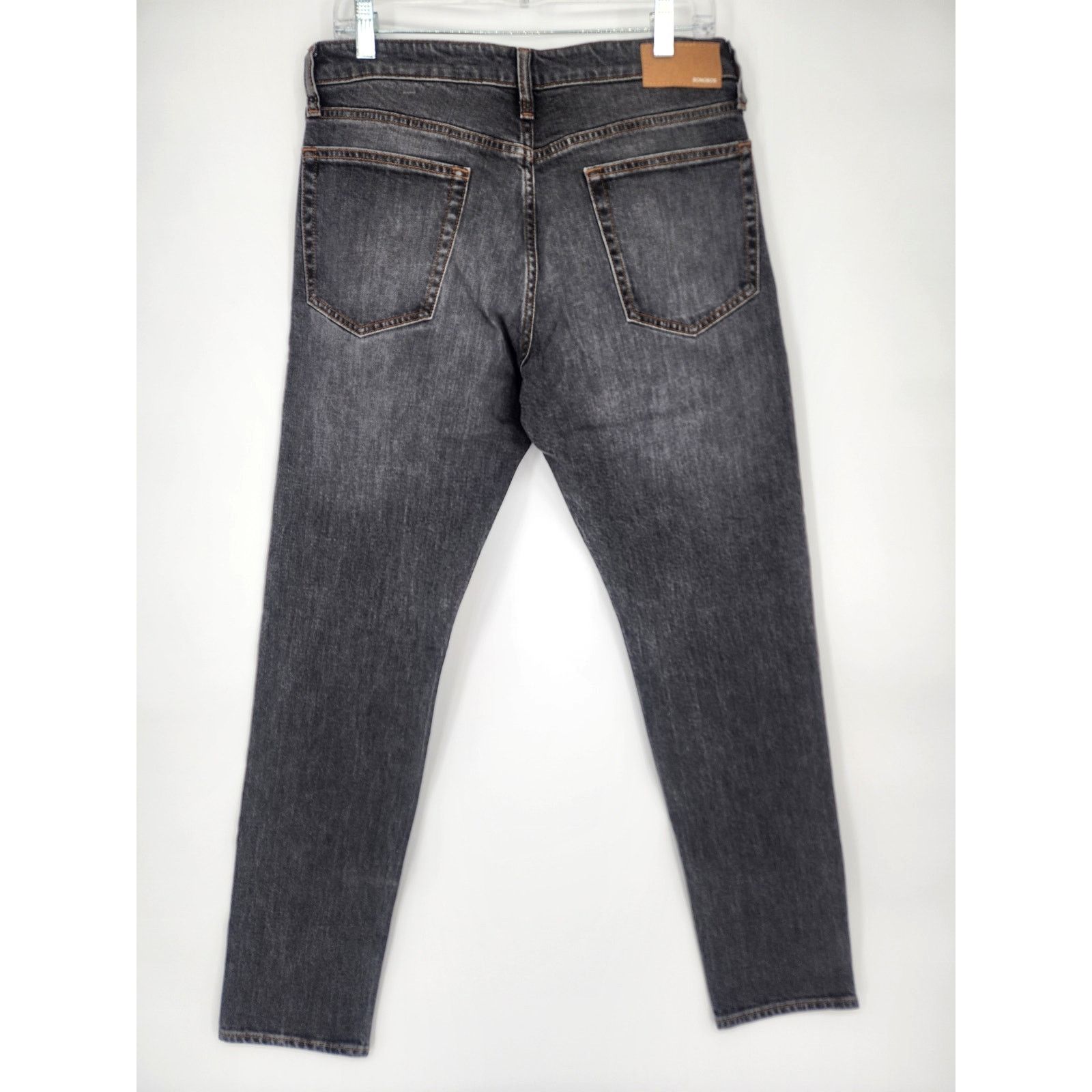 Bonobos Bonobos Men's Grey Slim Taper Fit Denim Jeans Size 32×32 Size US 32 / EU 48 - 9 Thumbnail