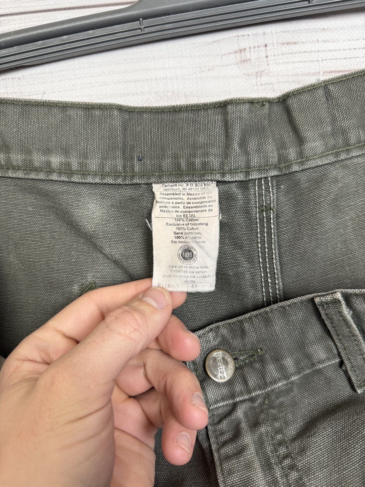 Carhartt Vintage Carhartt Pants USA MILITARY BAGGY STYLE Size US 44 / EU 60 - 15 Thumbnail