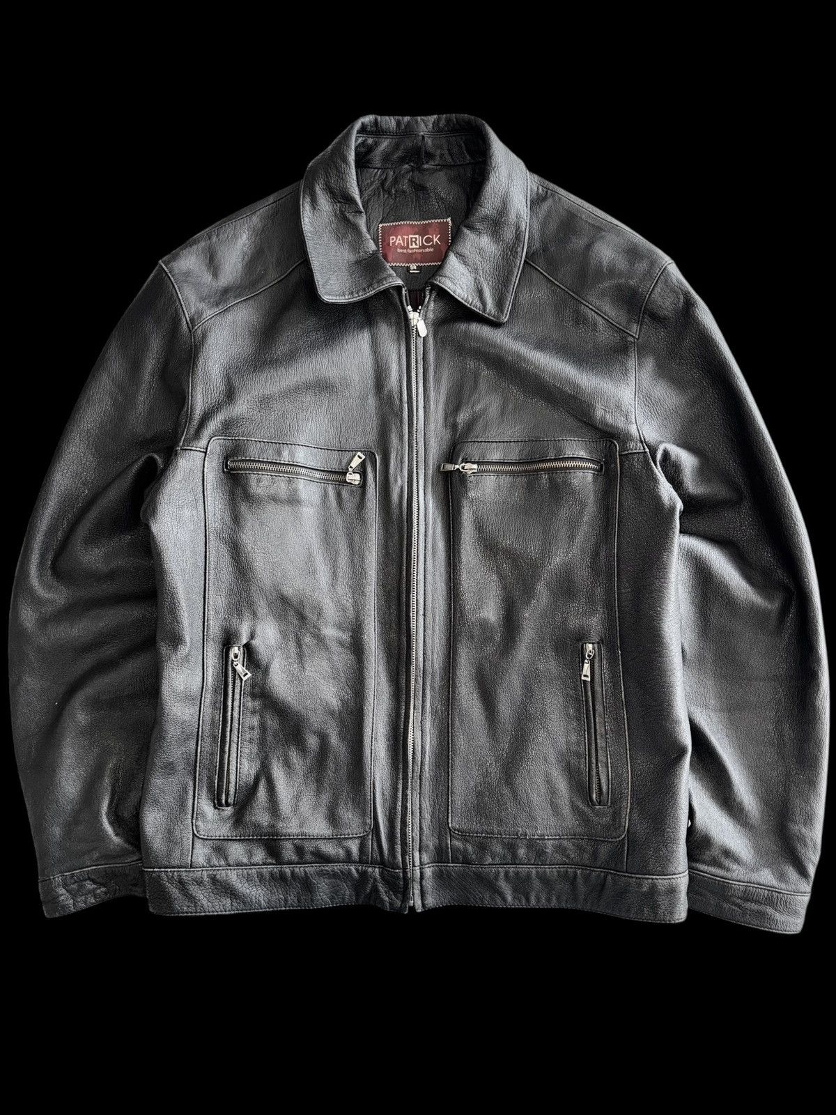 Other Vintage Leather Jacket Size US L / EU 52-54 / 3 - 1 Thumbnail